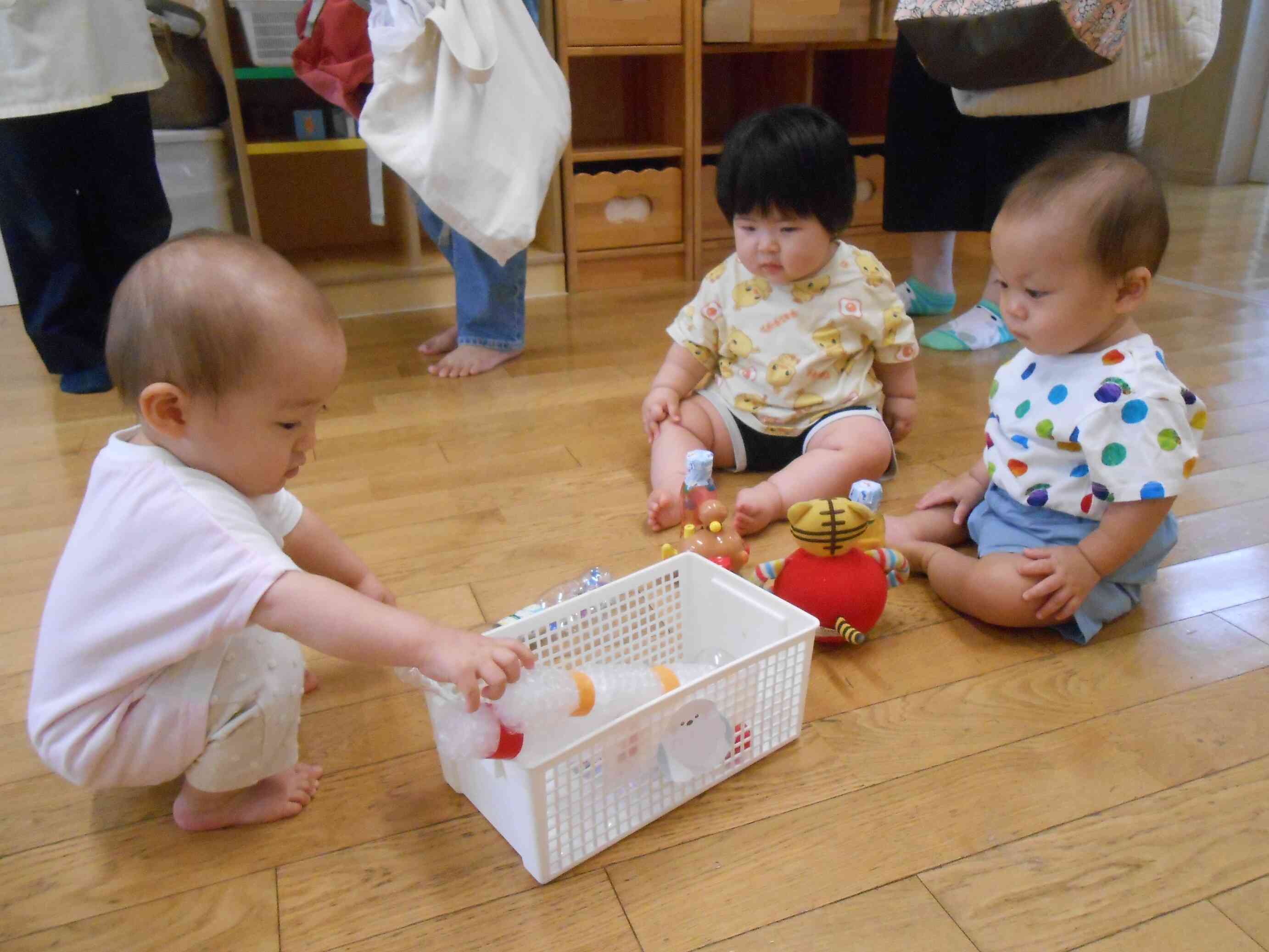 りす組に新しいお友だち！