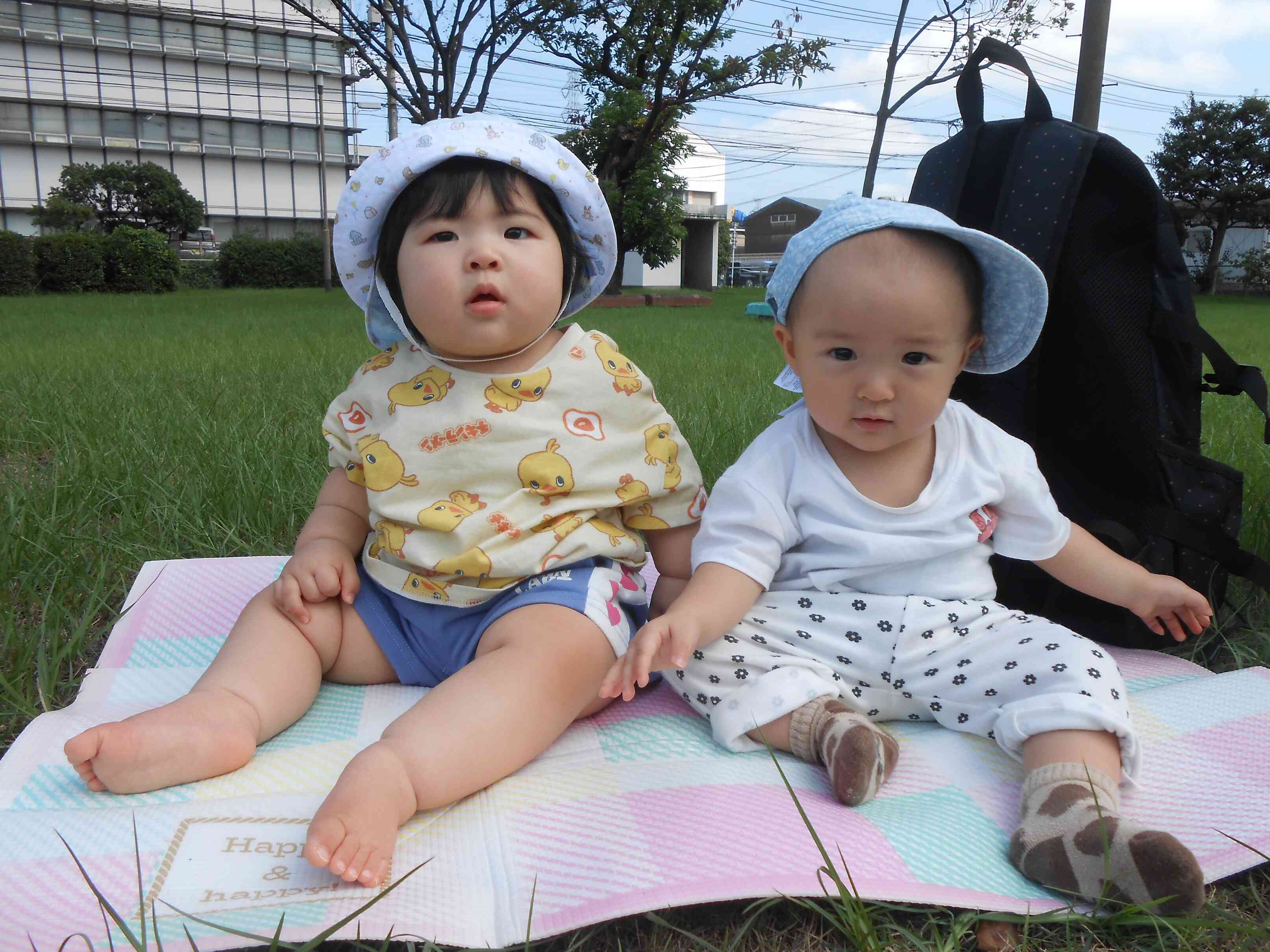 公園到着