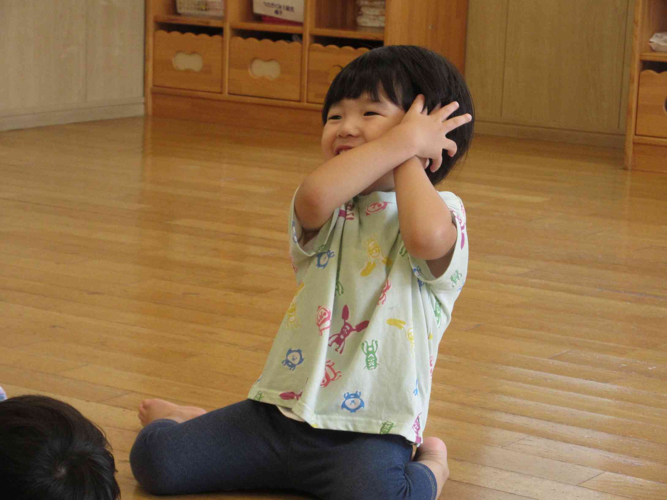 おやすみなさい～　たのしくなっちゃた～　ねむれな～い