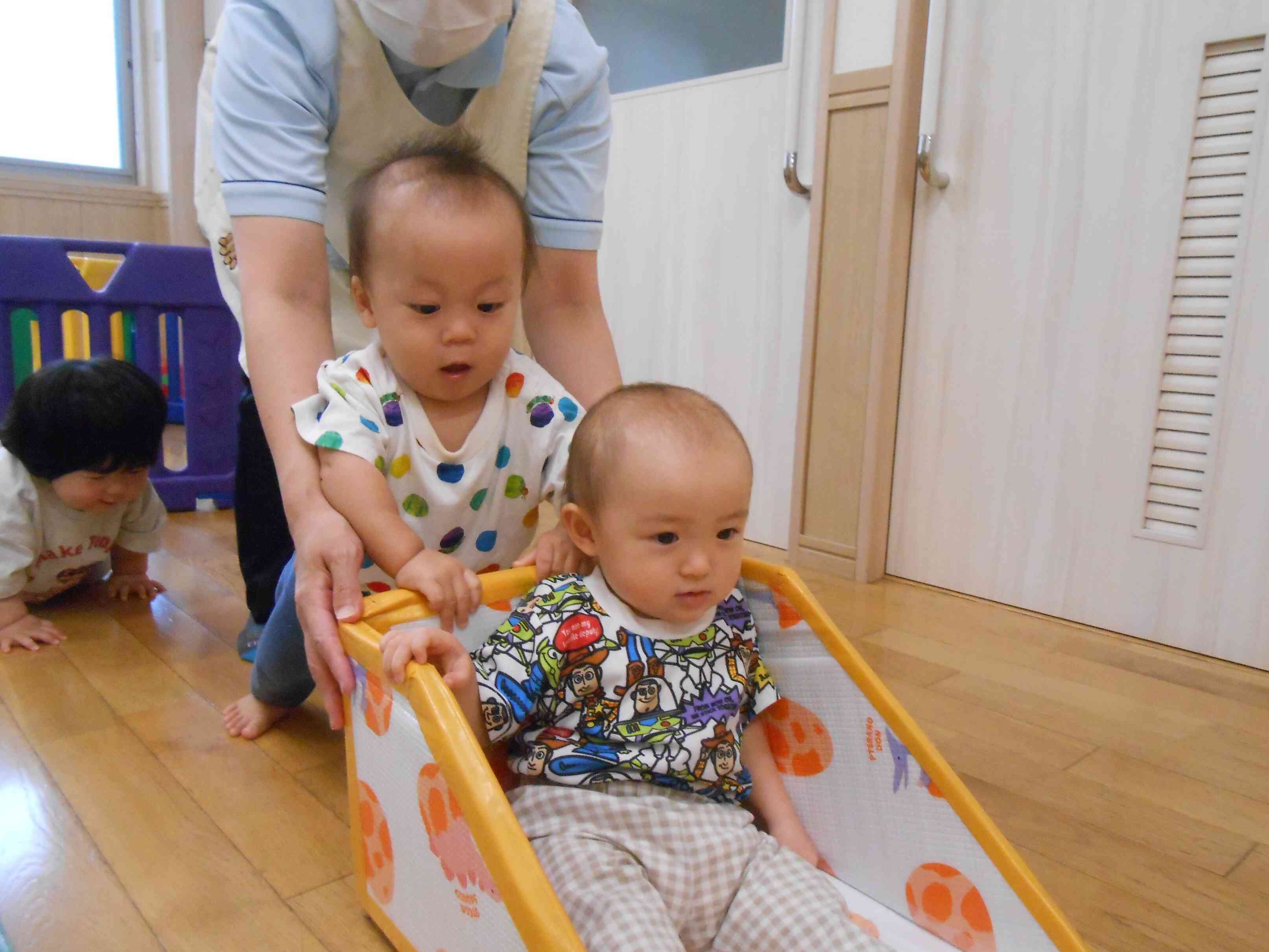 10月の　りすぐみ（室内遊び）