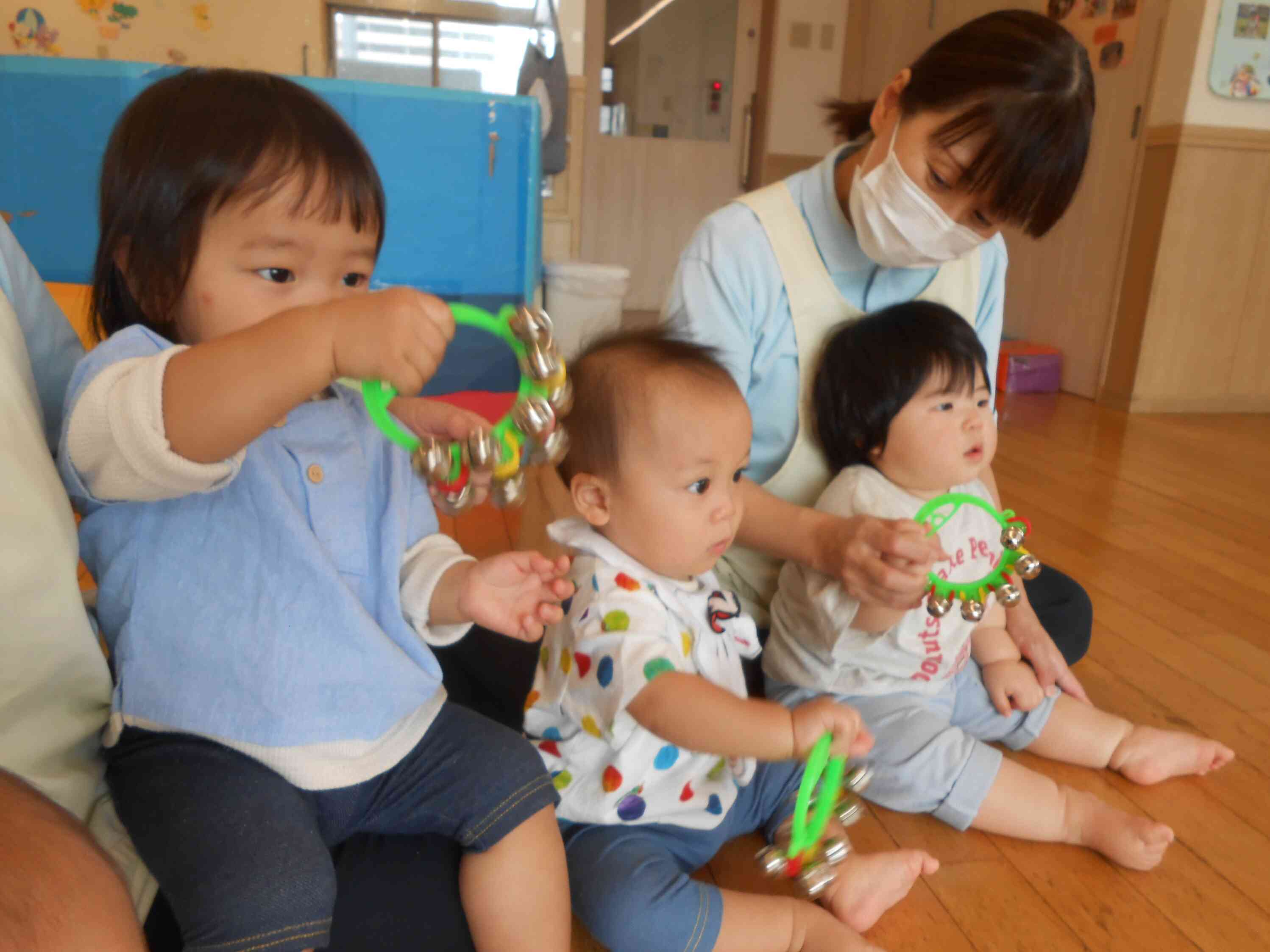 『ぼくたちだって、上手に鳴らせるよ~☆』