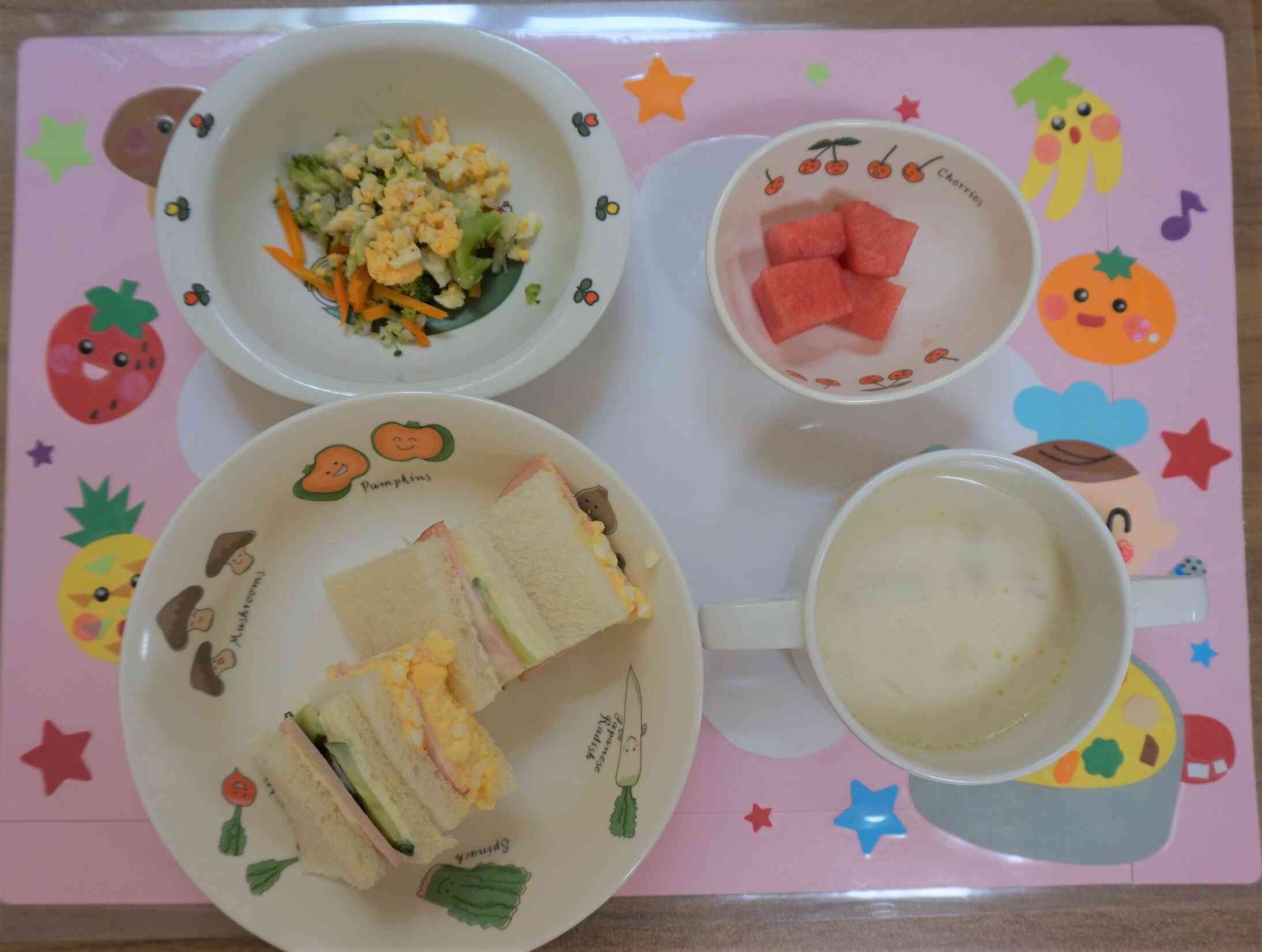 8月9日　給食