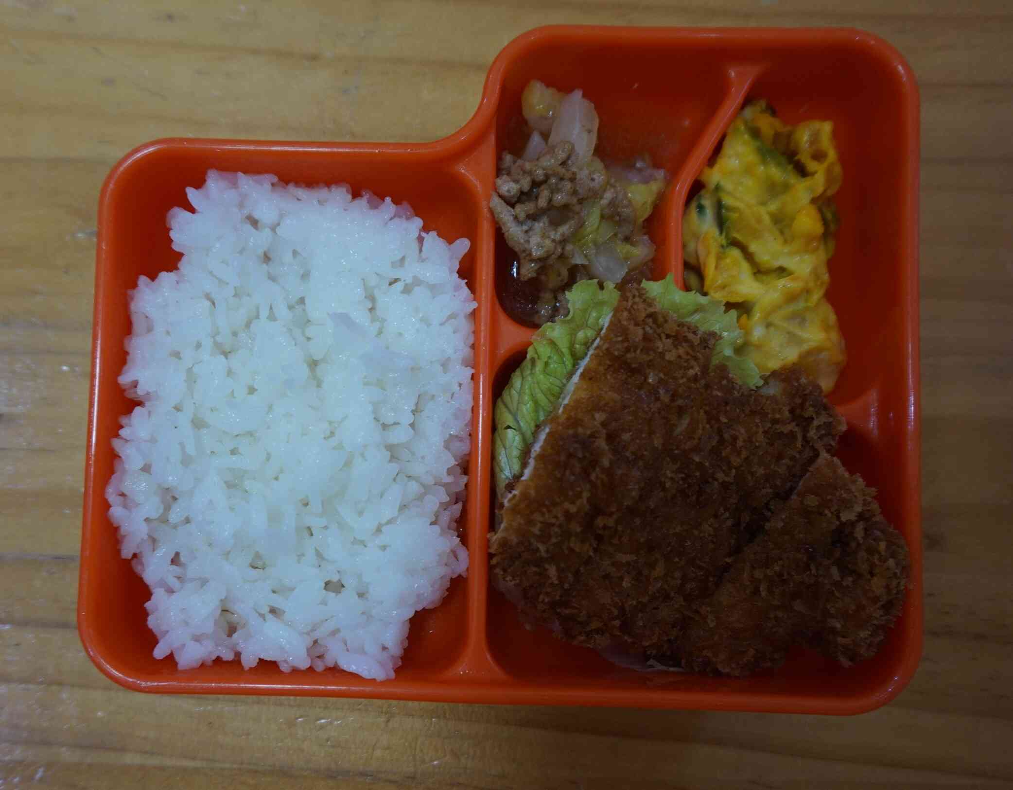 12月18日　給食（お弁当）