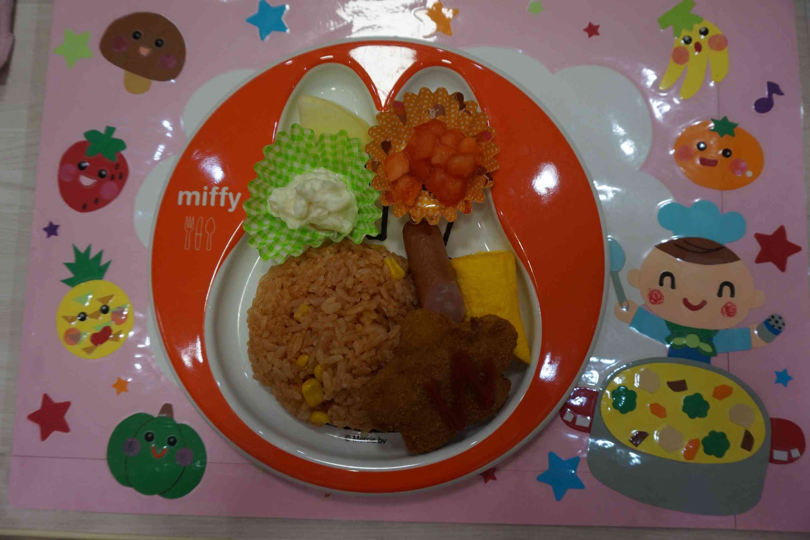 12月24日　クリスマスプレート