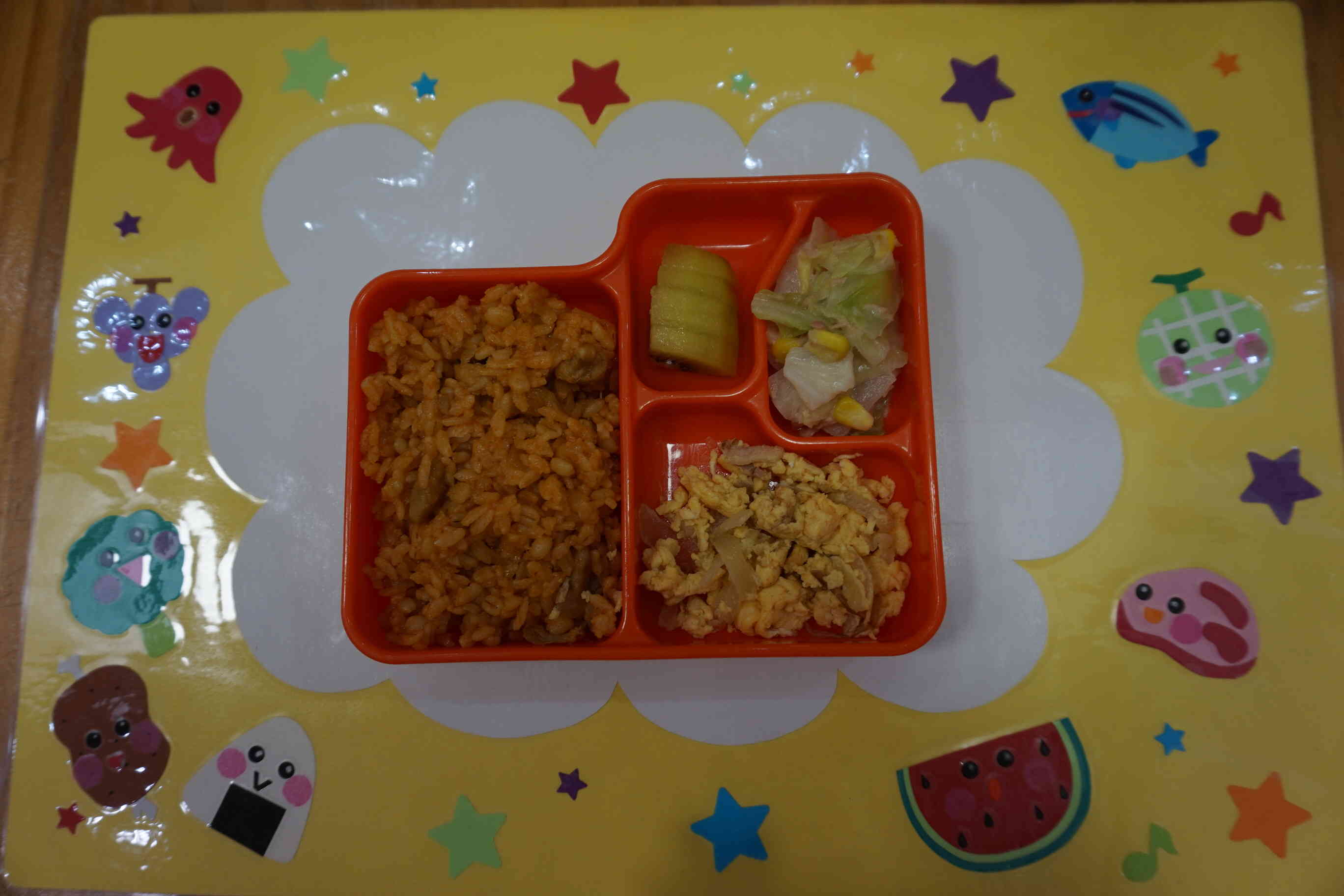 1月22日　給食（お弁当）