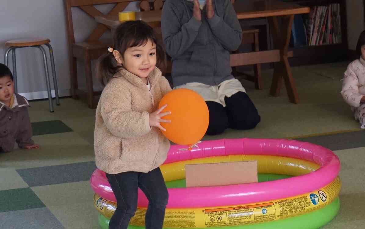 風船遊び