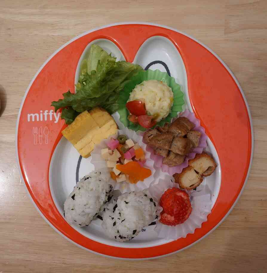 4月6日　お花見プレート