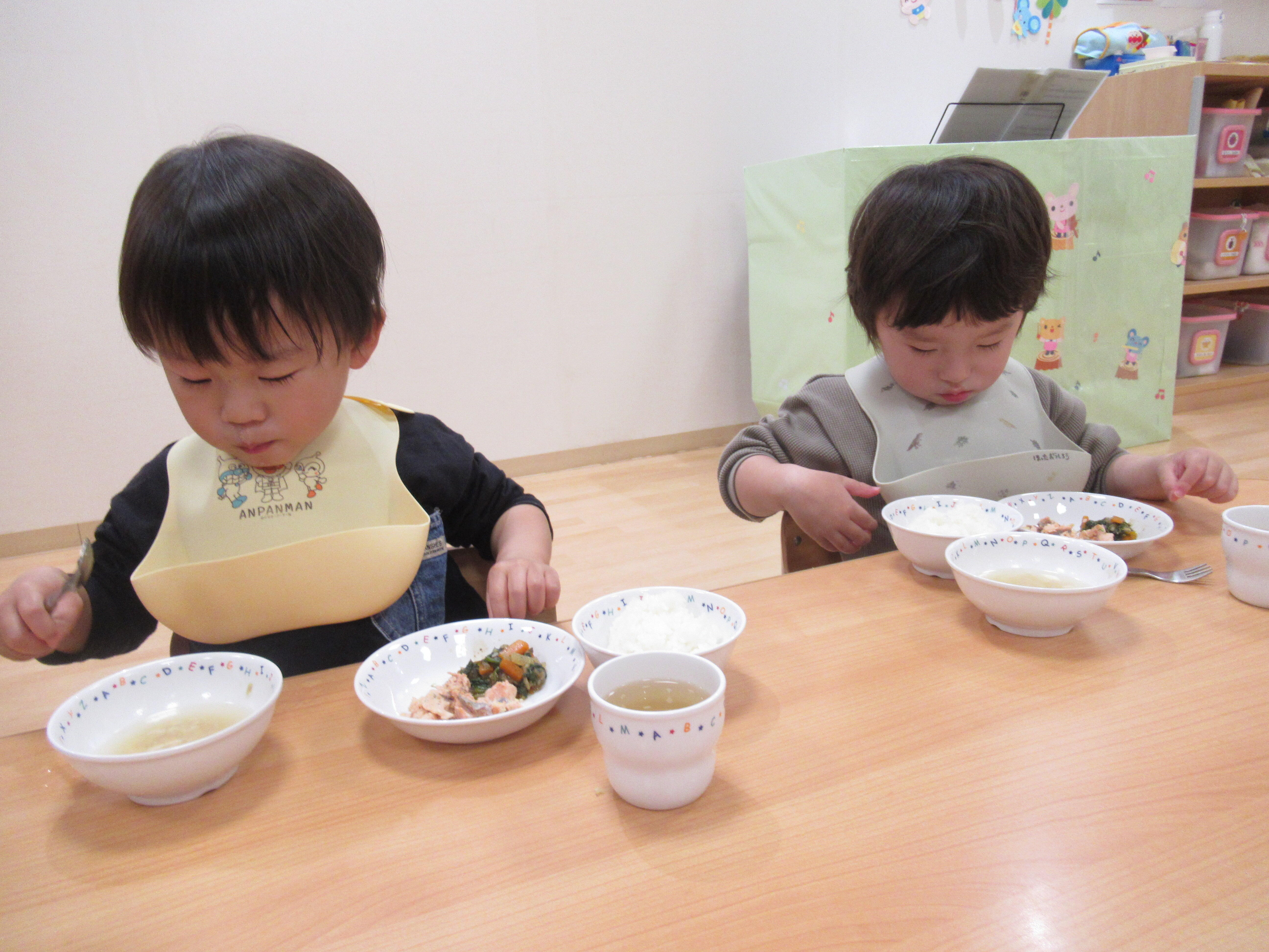 給食の時間です☆