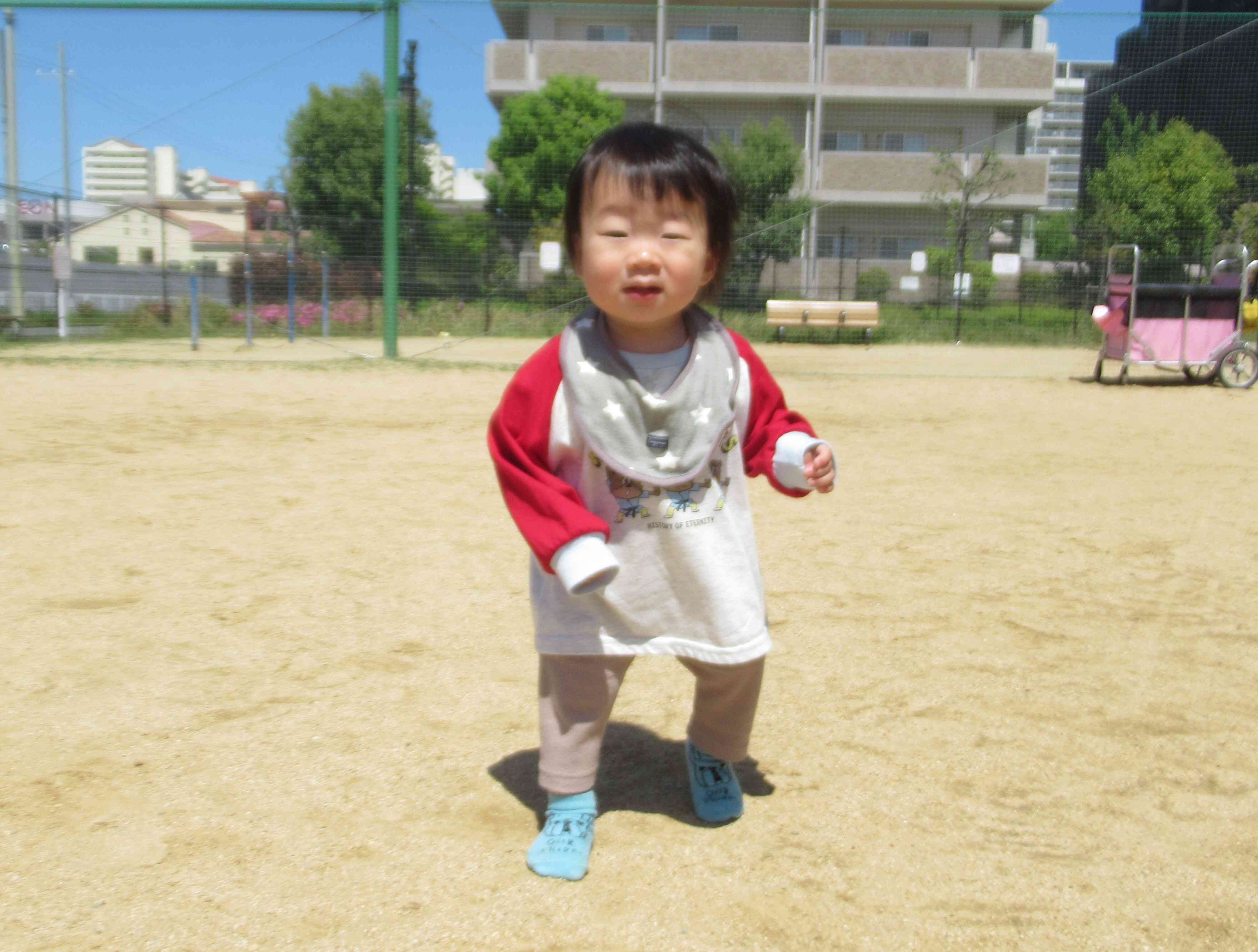 お散歩へ
