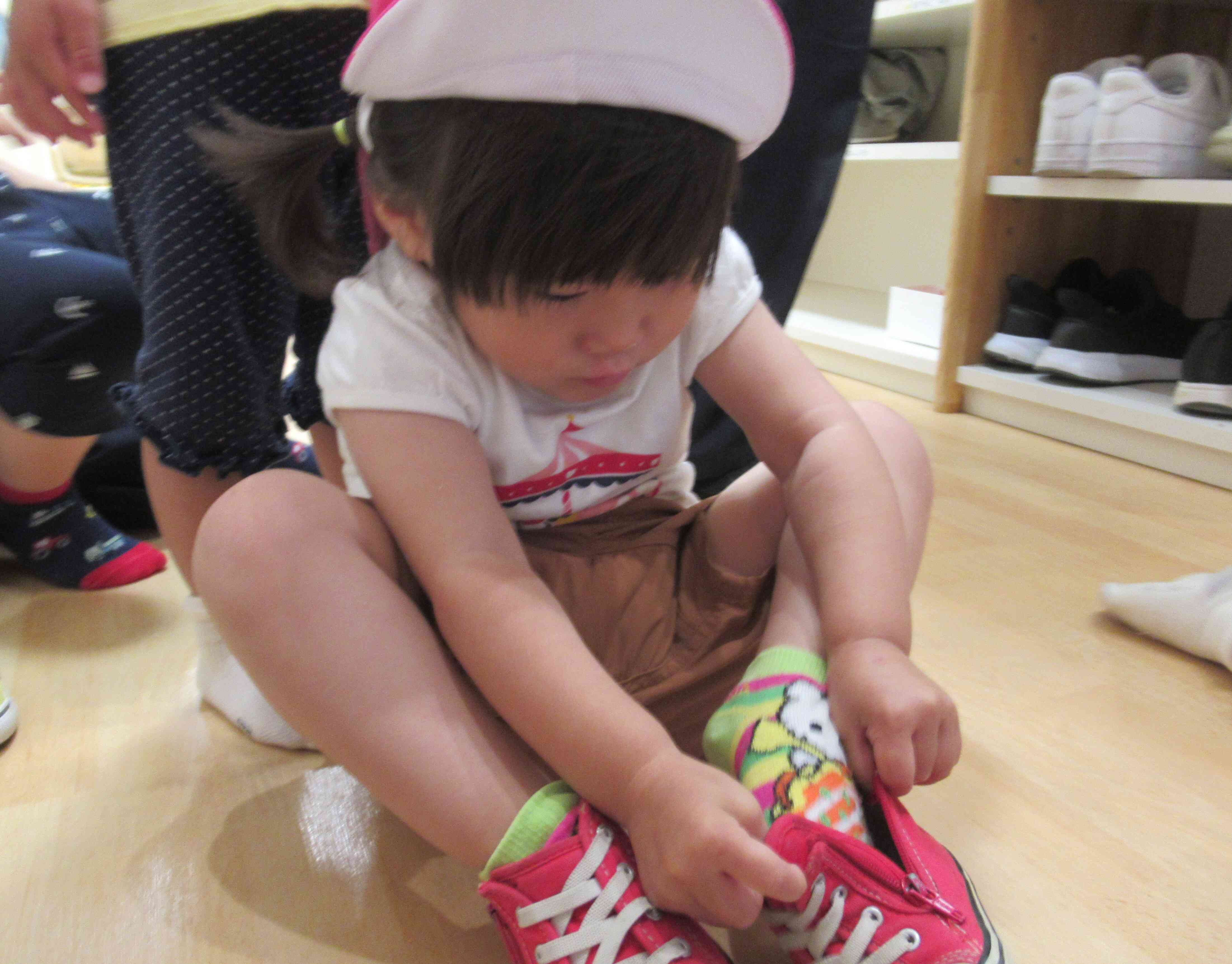 靴も履けるよ！