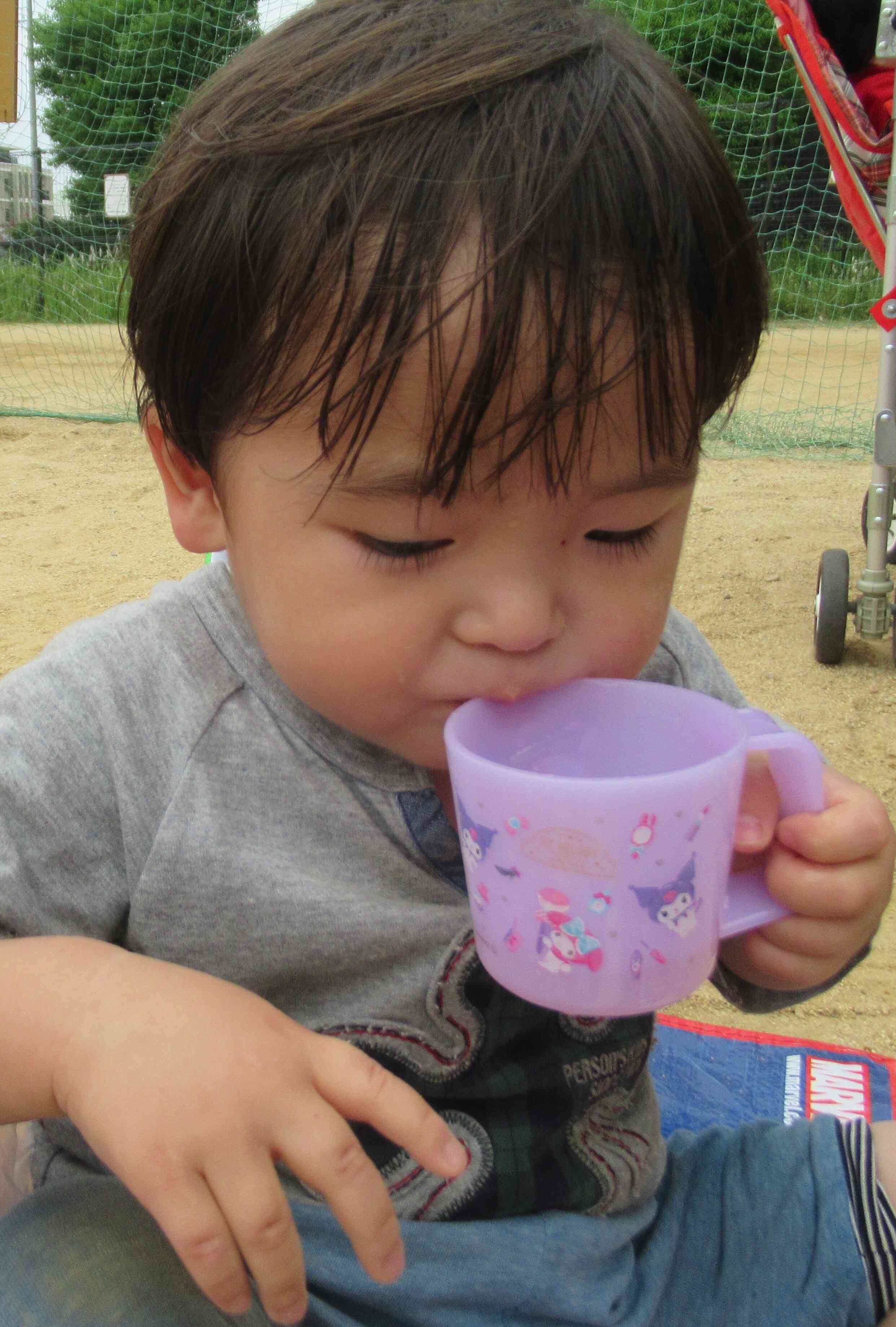 ごくごく…