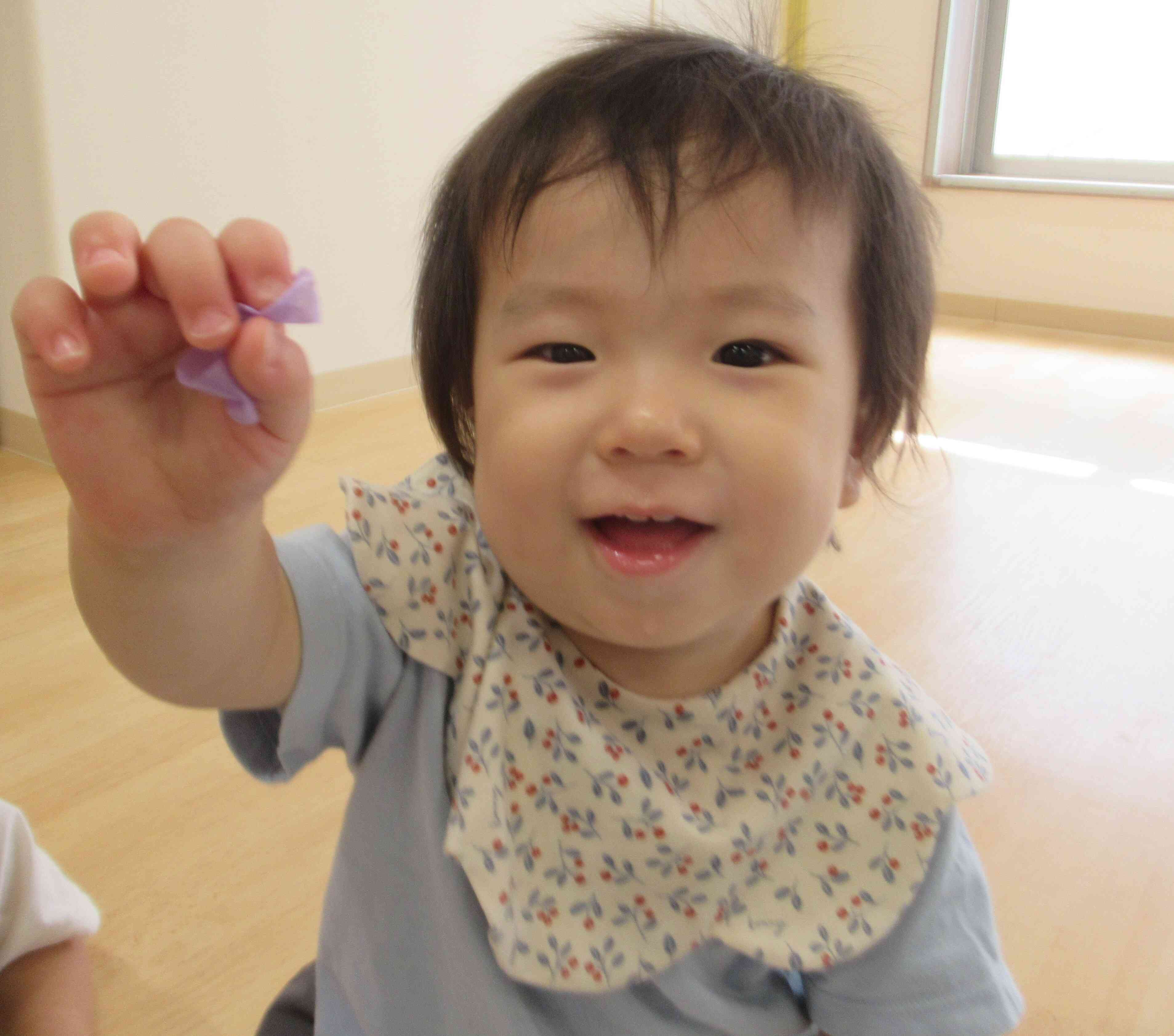 ひよこ組の室内遊び