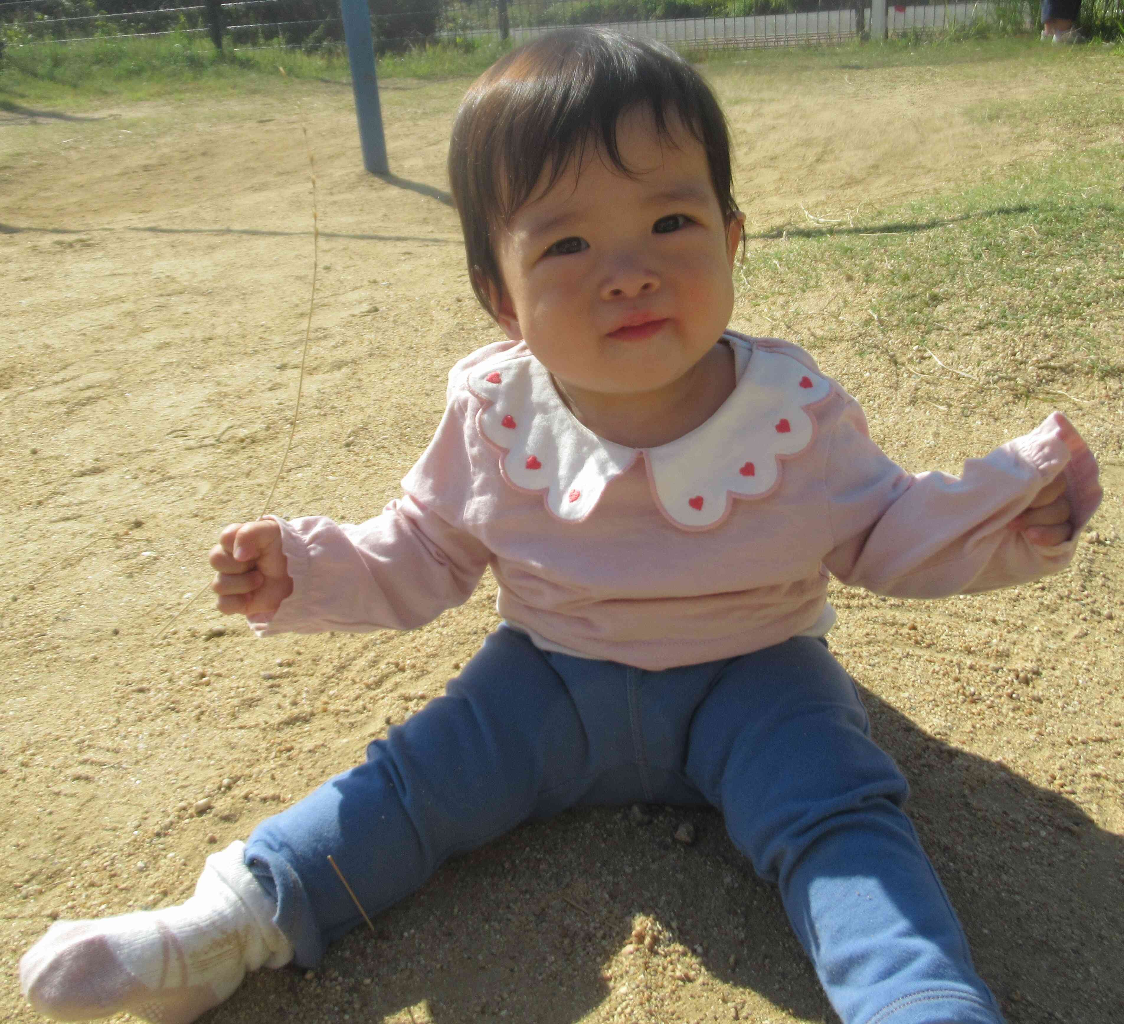 ひよこ組　戸外遊び