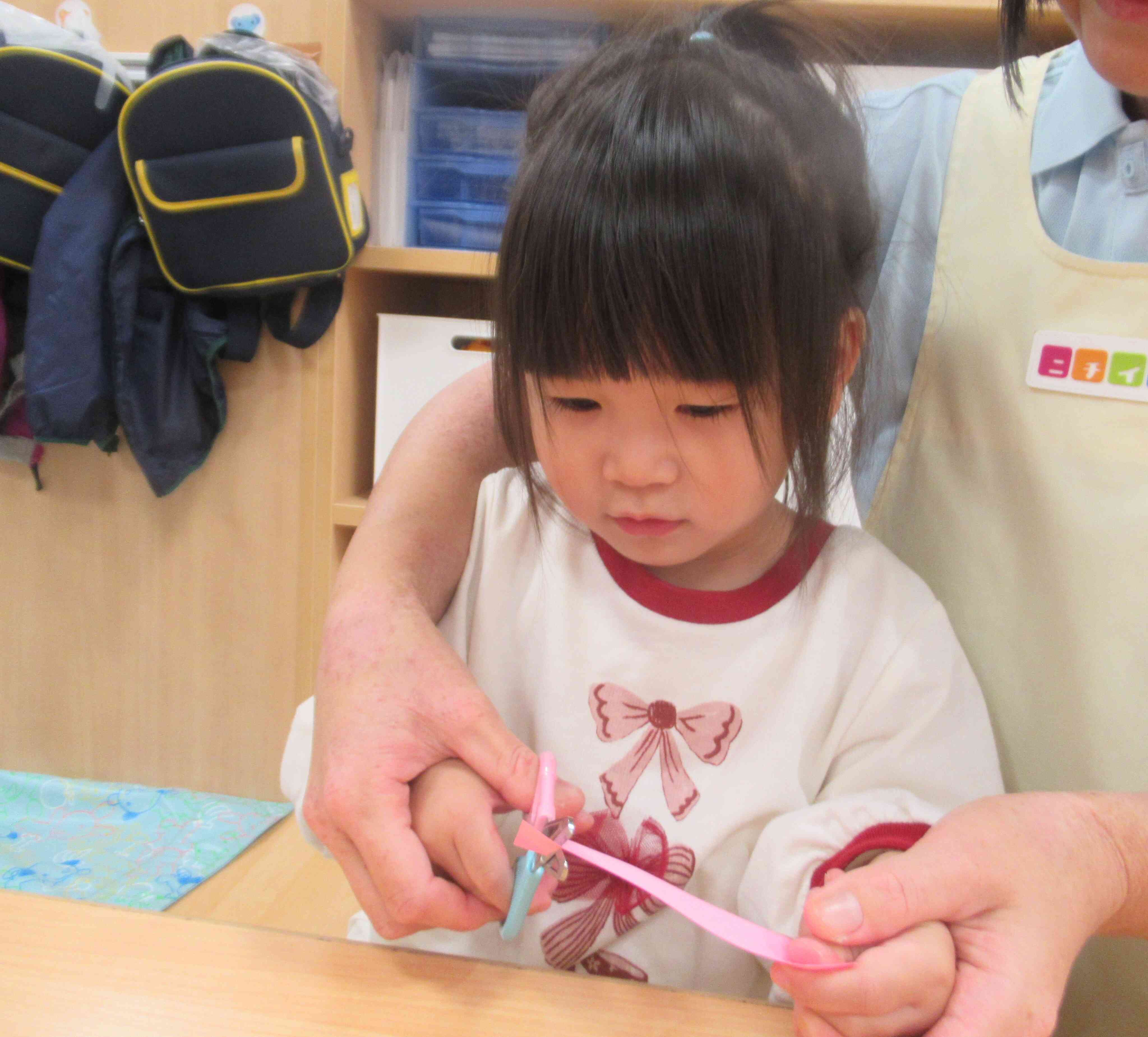 初めてのハサミ