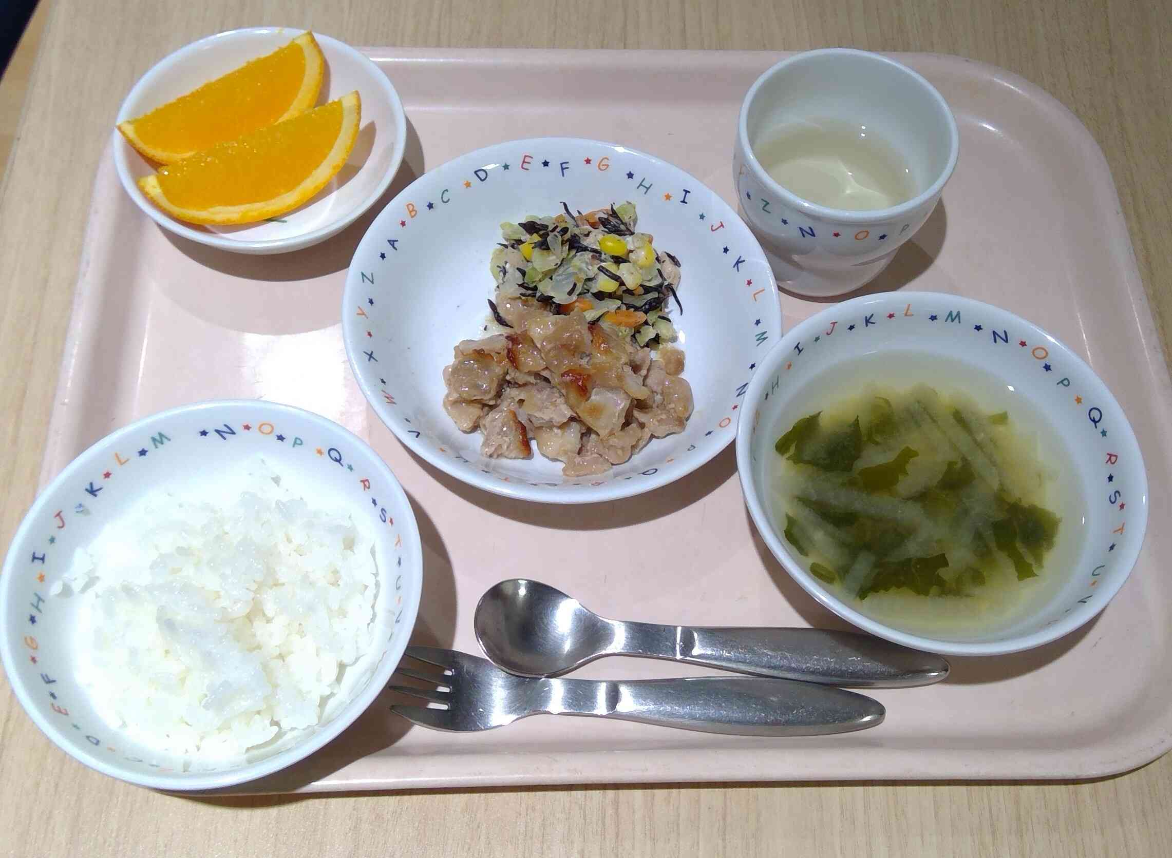 10月24日(金)の給食