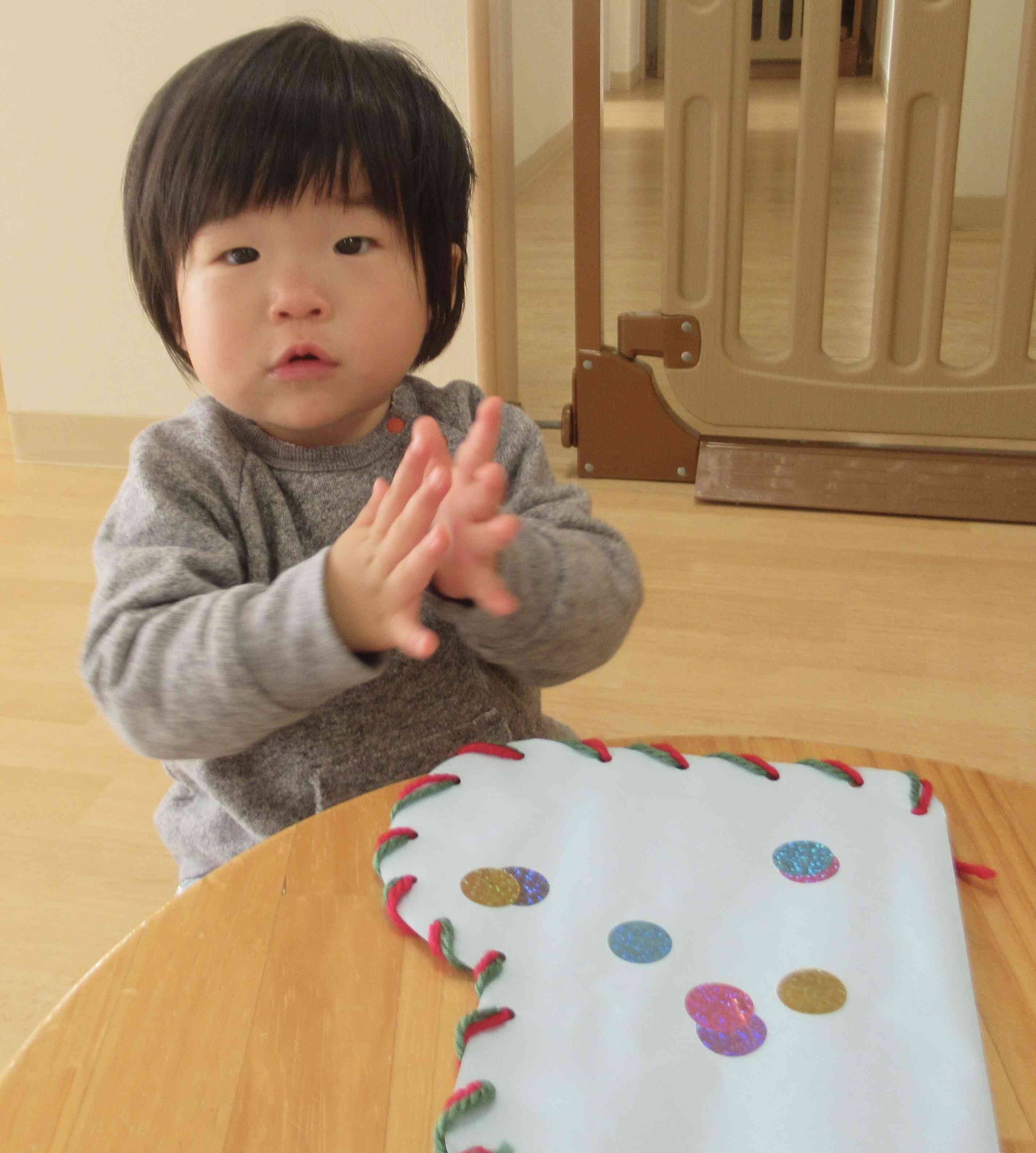 クリスマスブーツ作り