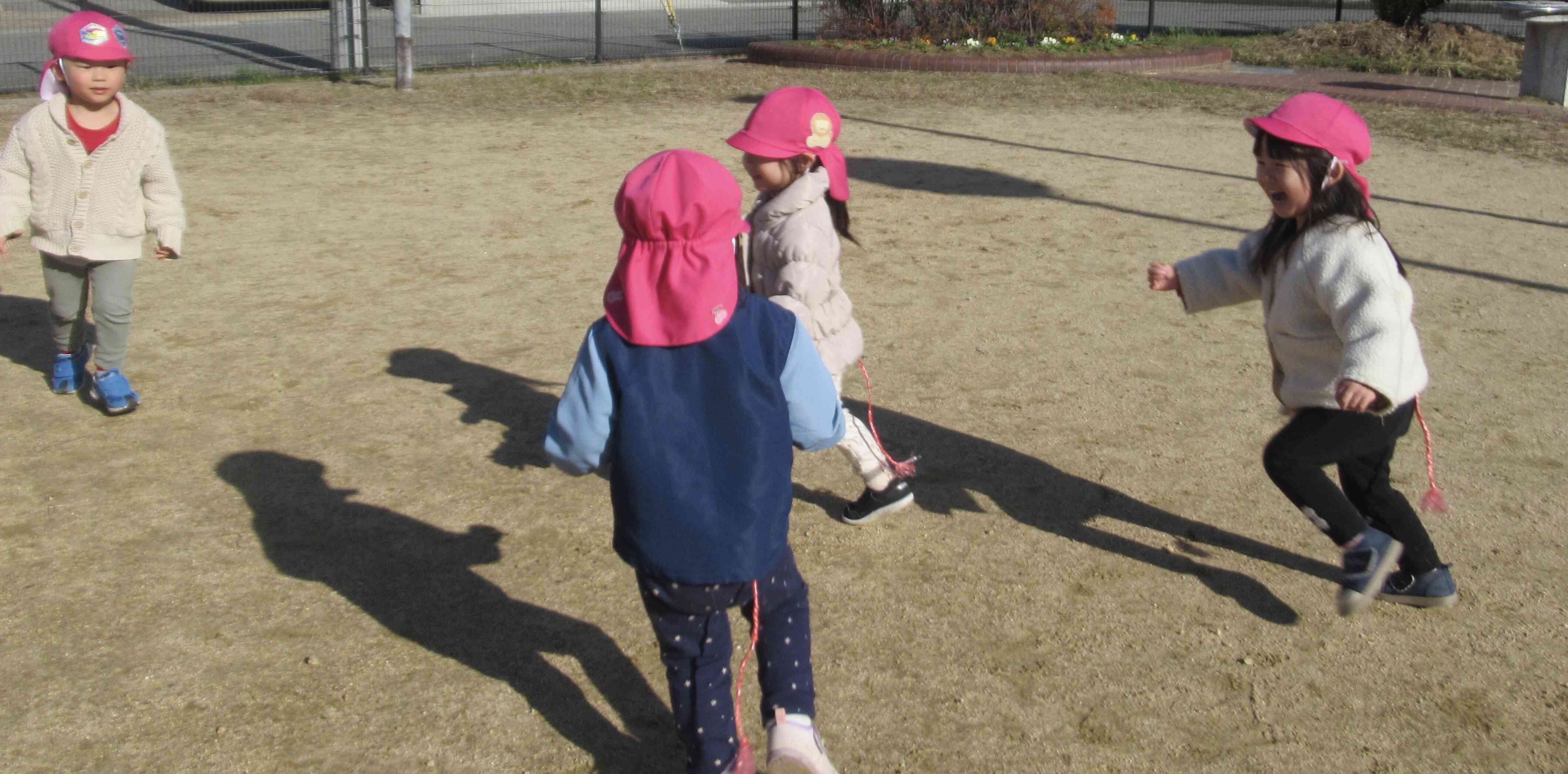 しっぽゆらゆら〜