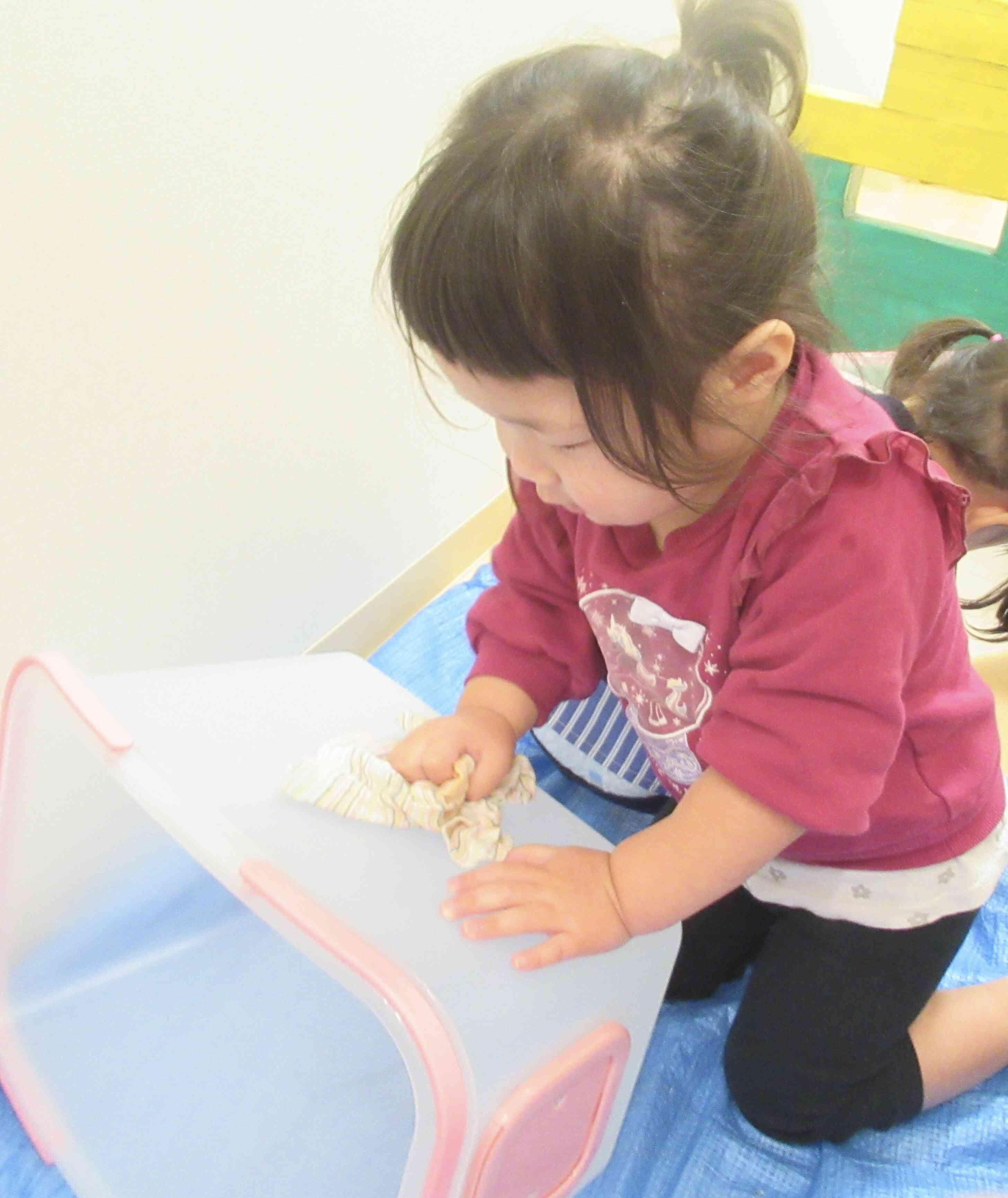 大掃除ごっこをしたよ！