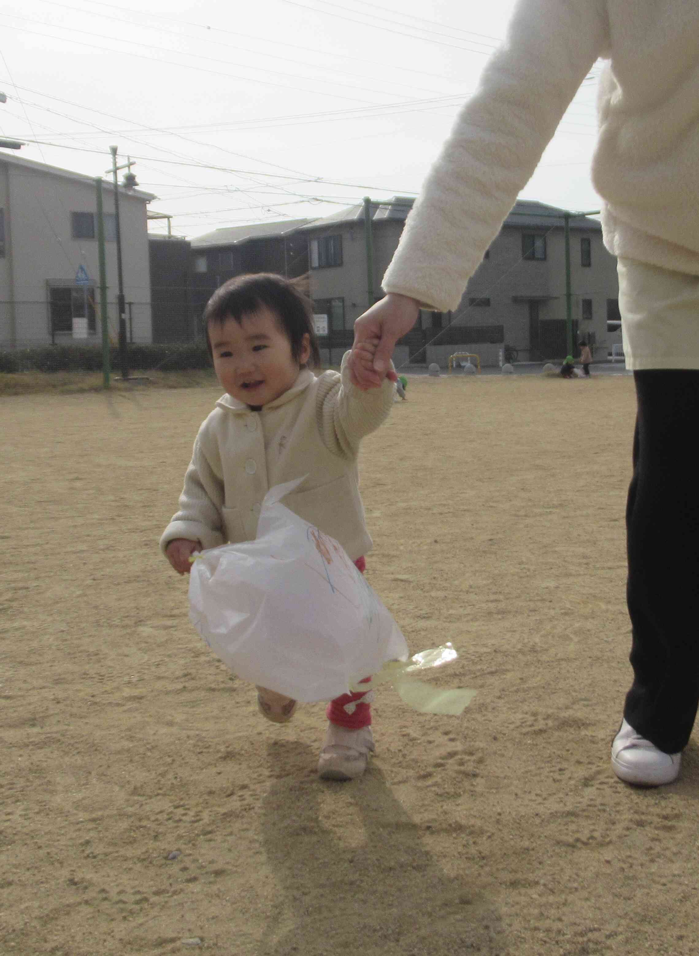 先生と一緒に…