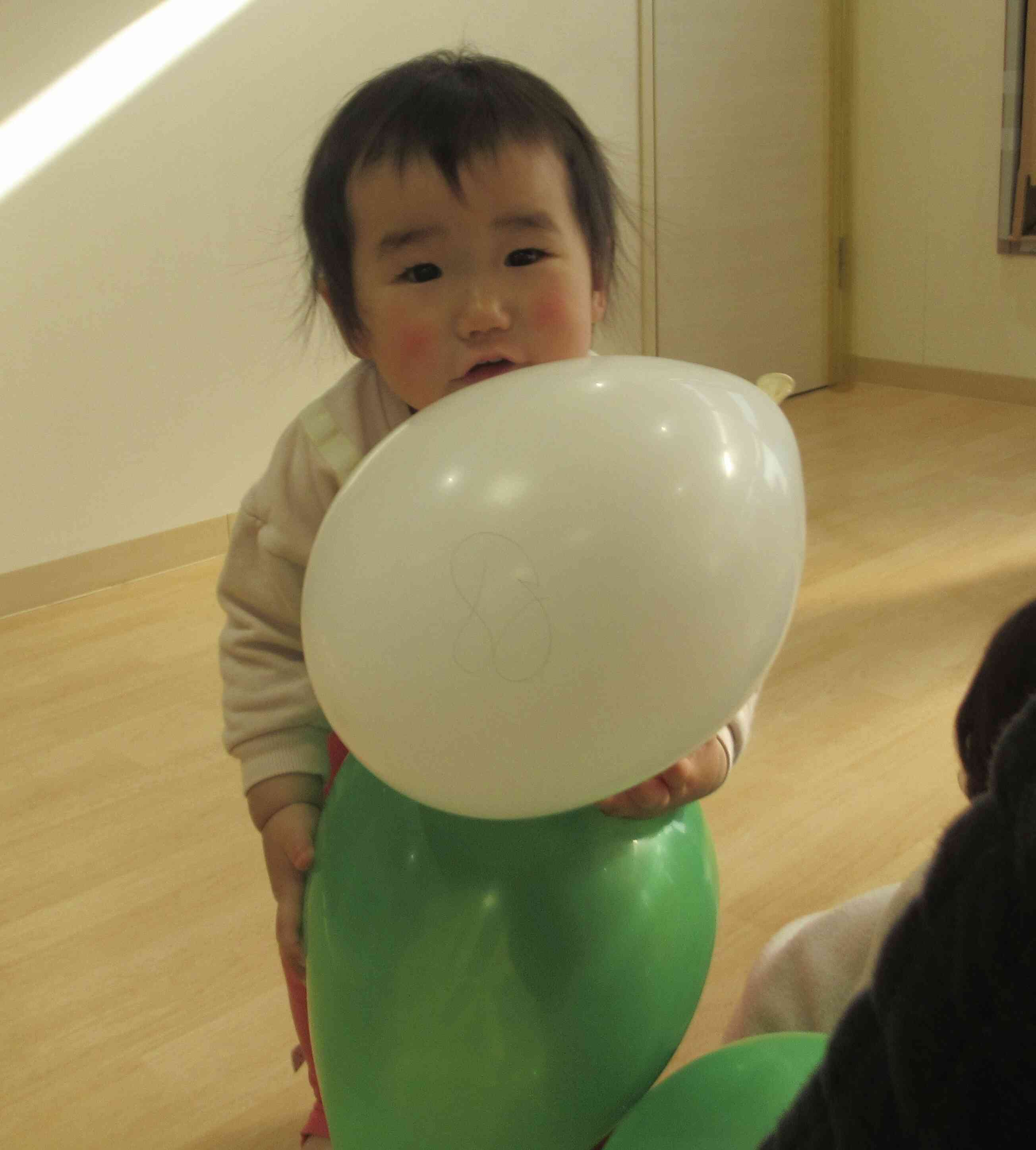 風船遊び