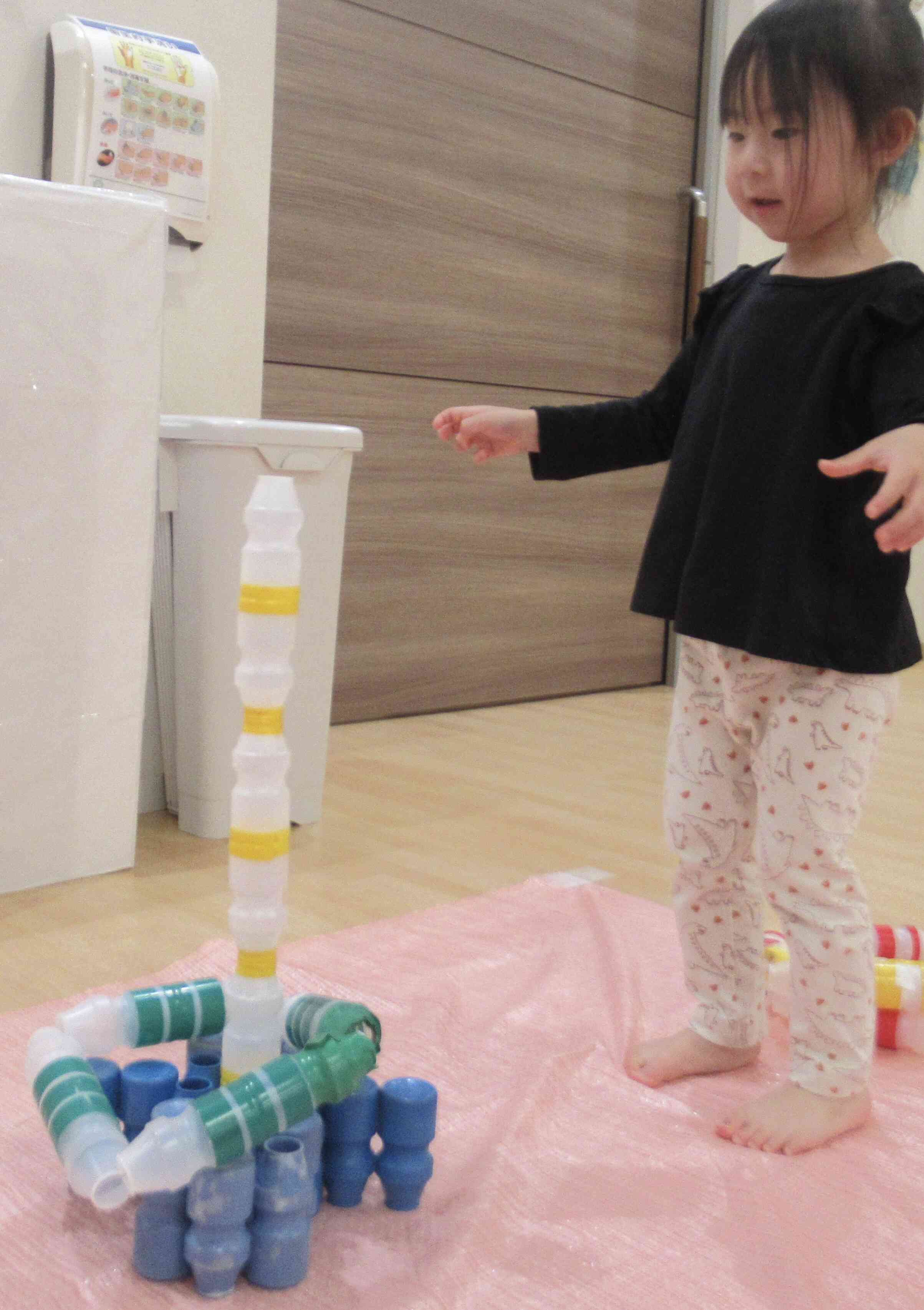 輪投げに挑戦！