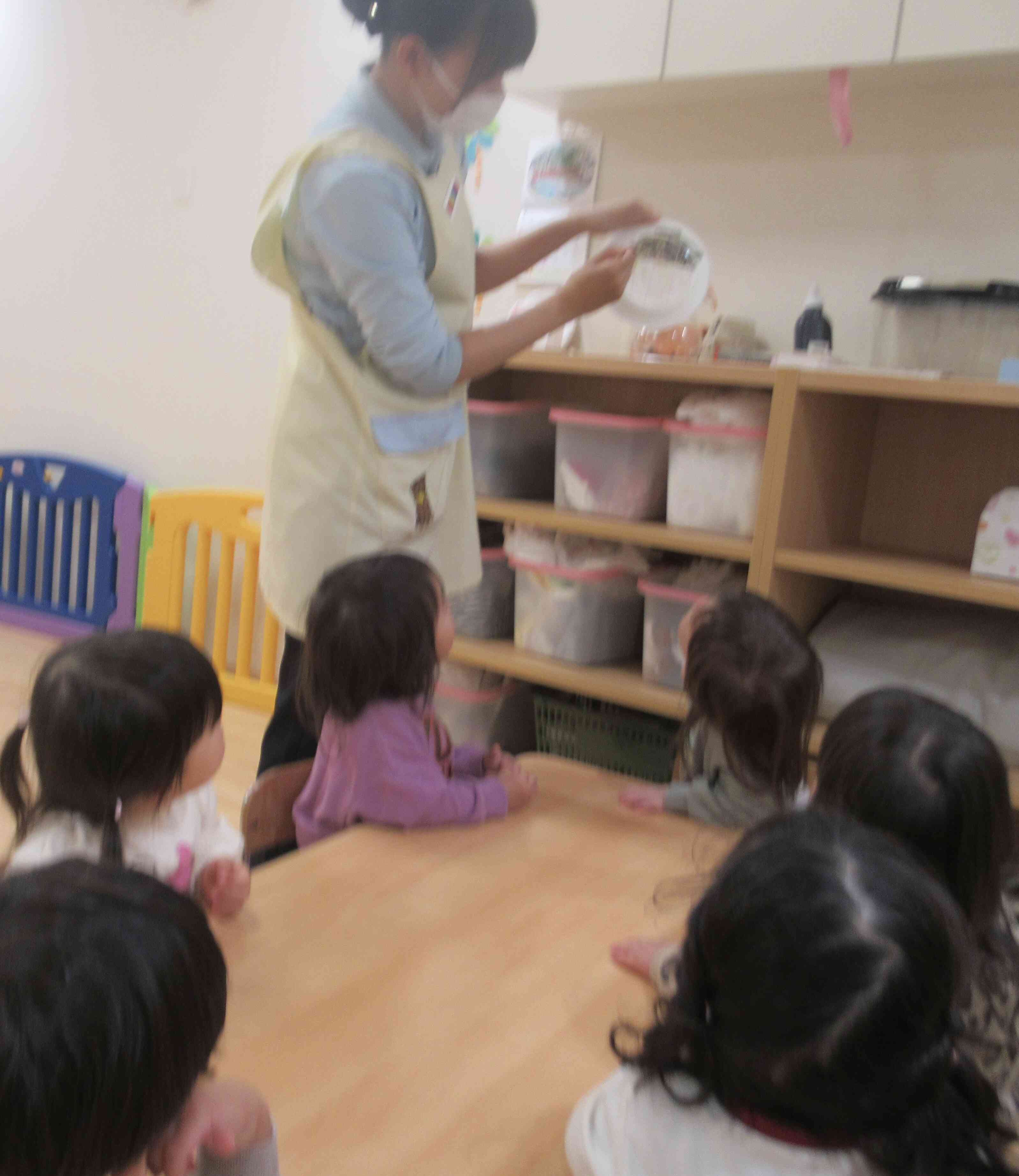 うさぎ組制作の様子