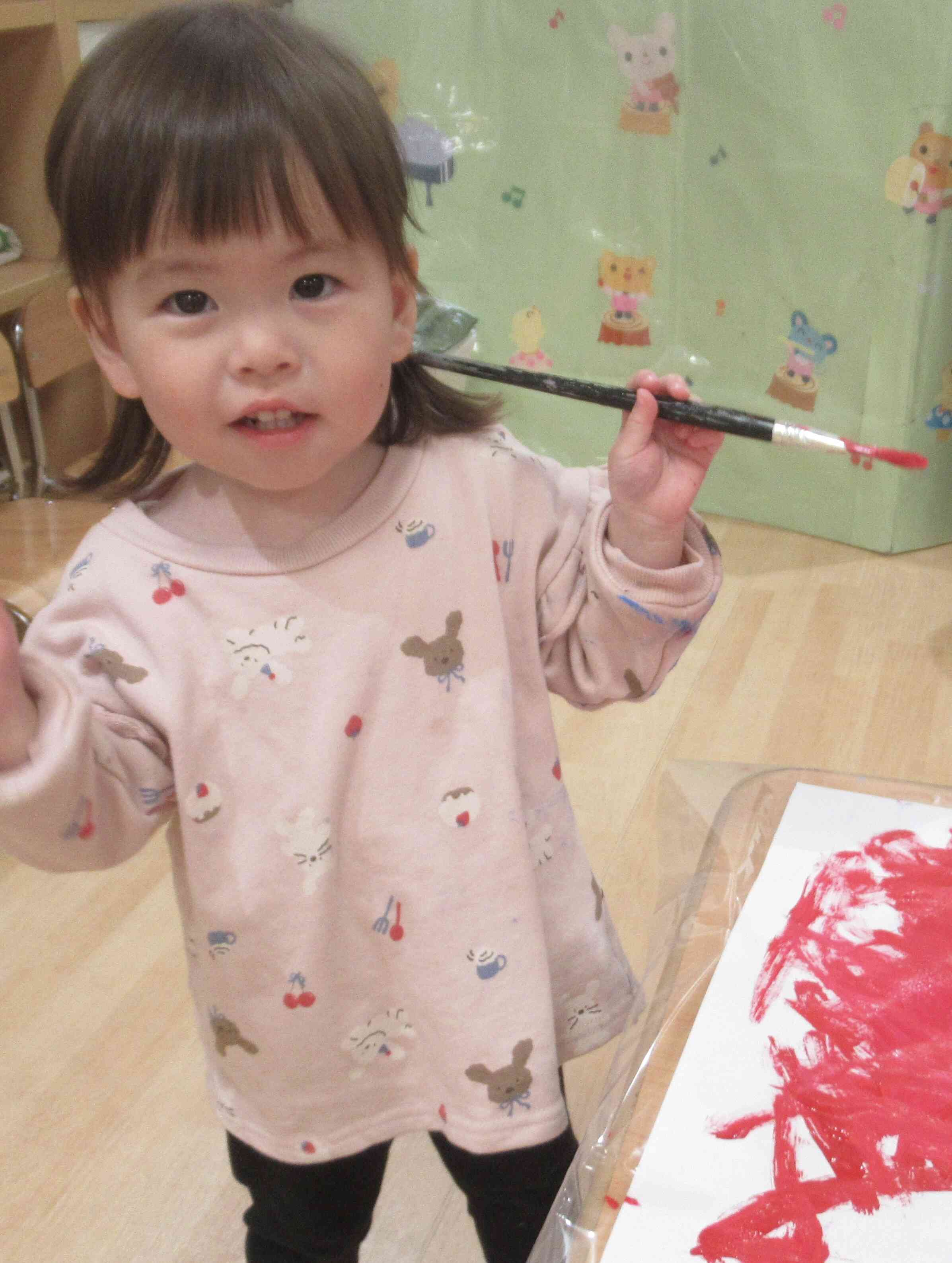 うさぎ組製作の様子