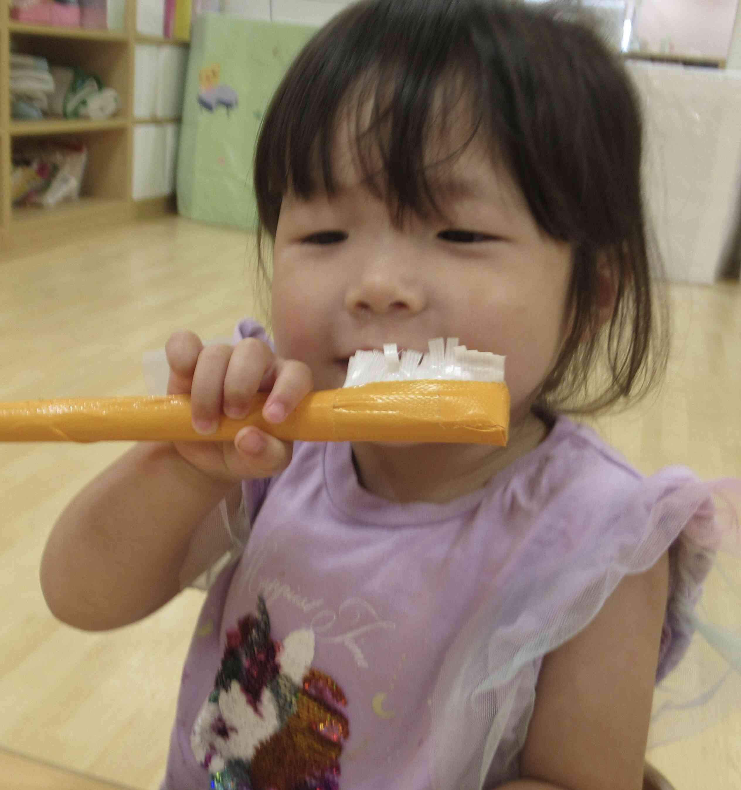 歯磨きじょうず！