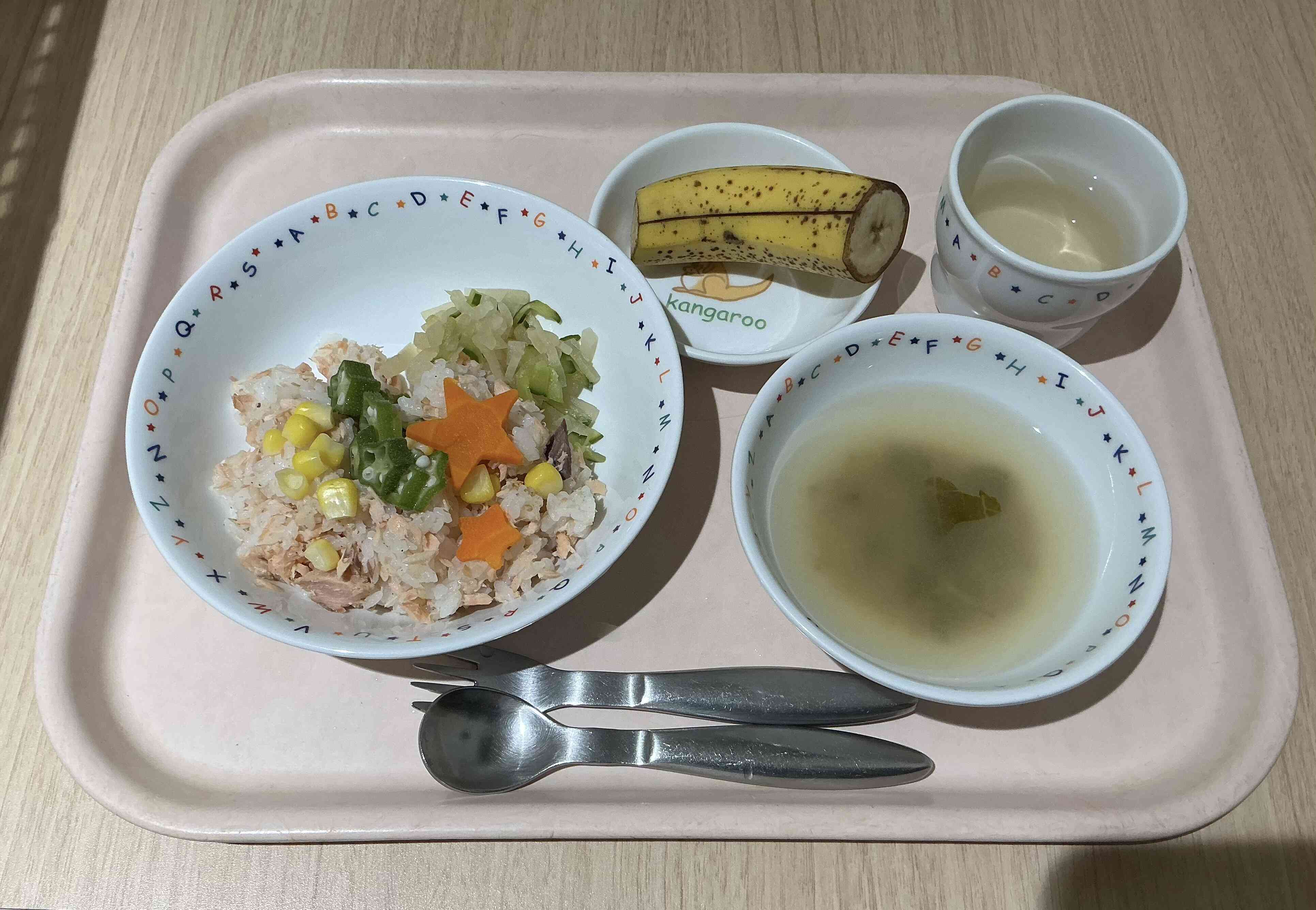 七夕給食参観メニュー