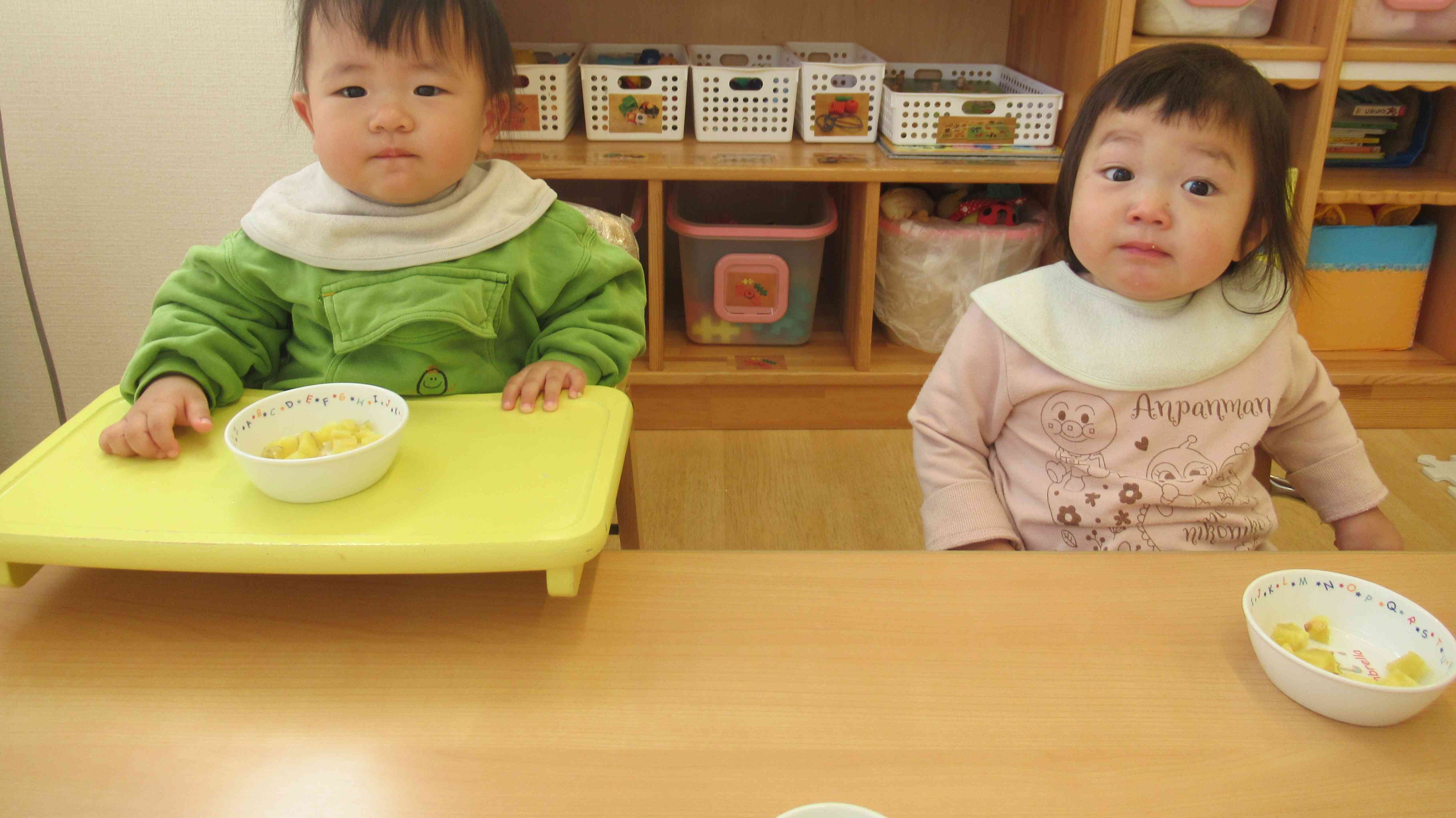 ひよこ組さんもぺろり！