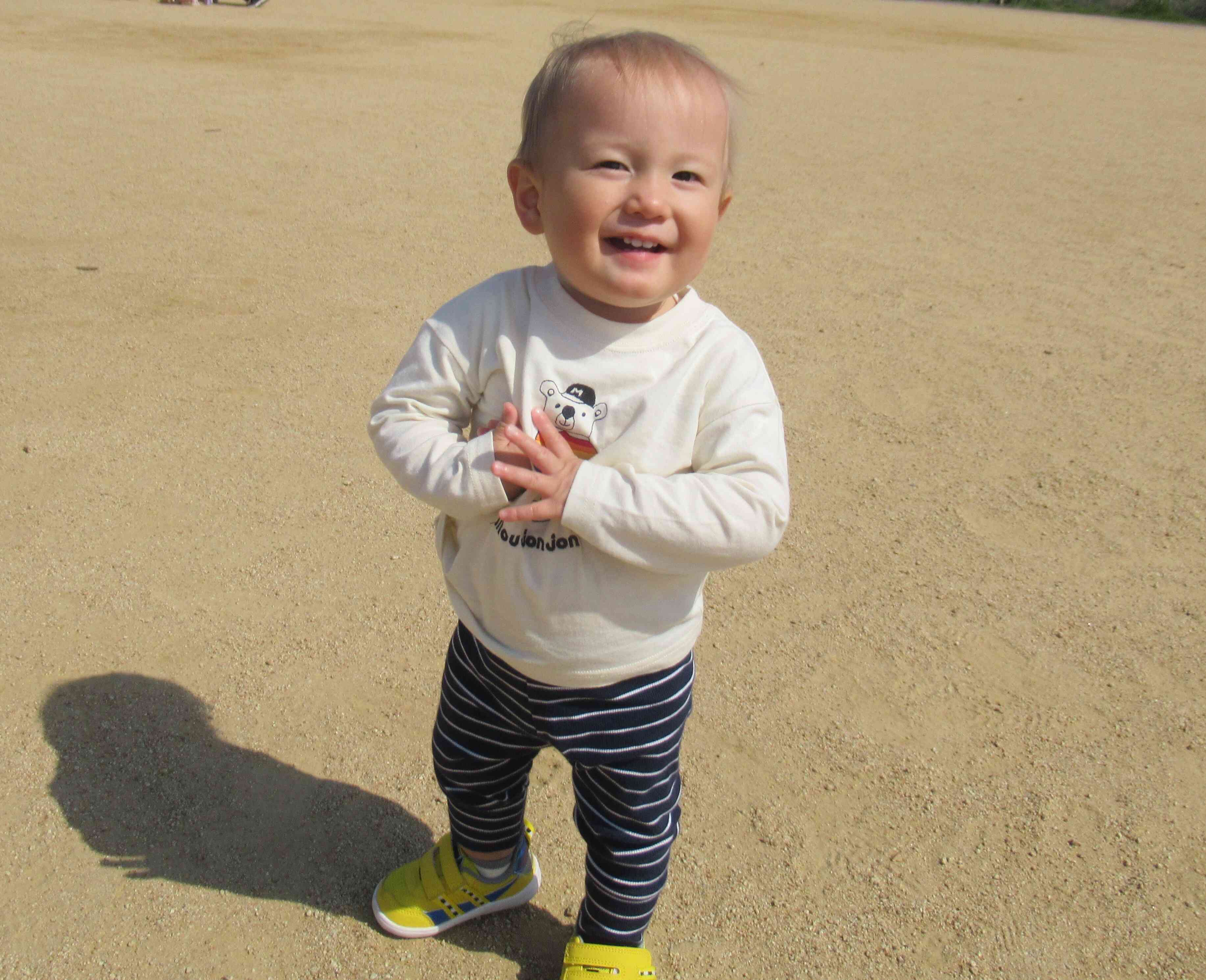 公園楽しいな♪