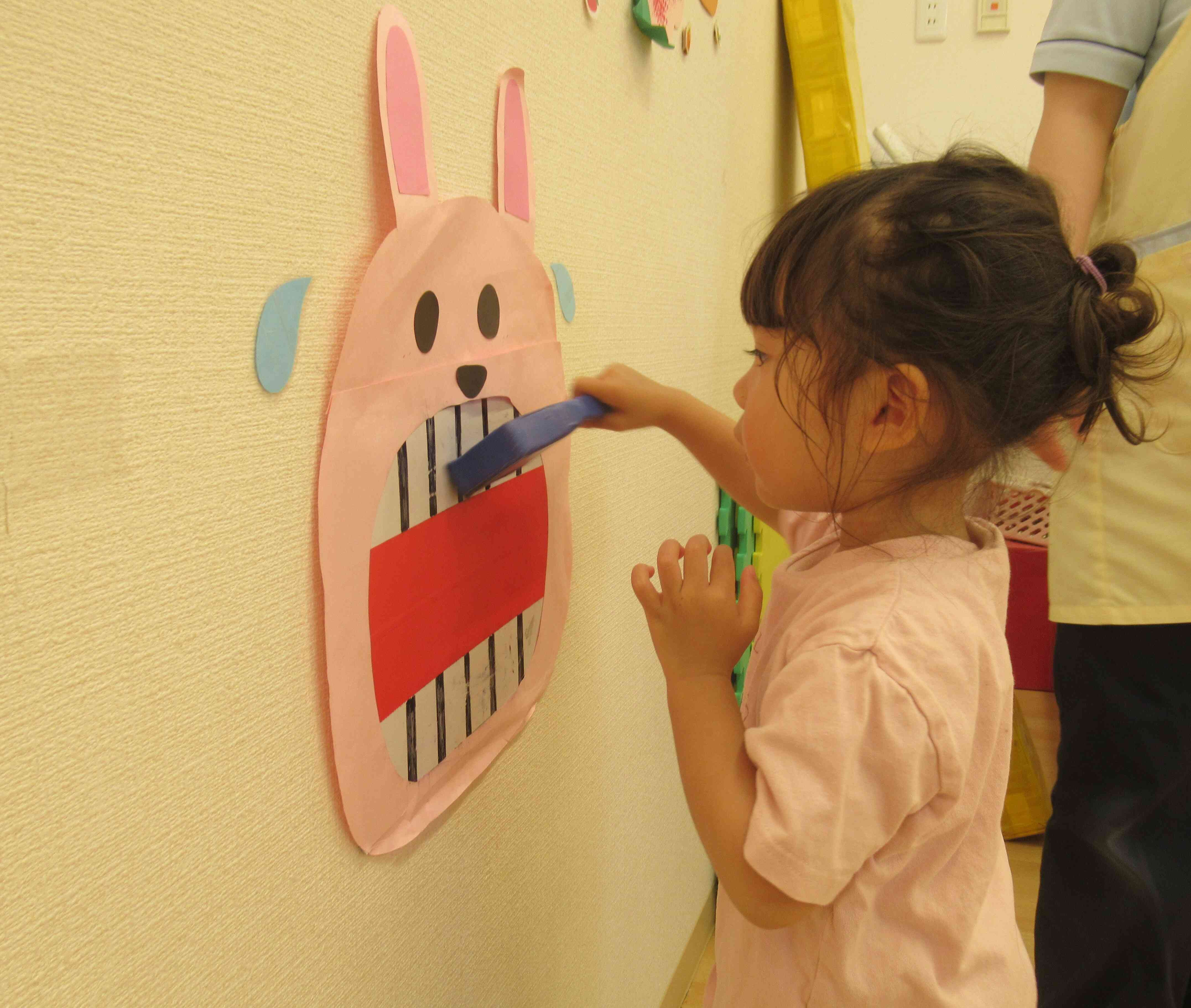 ムシバイキンをやっつけたよ！