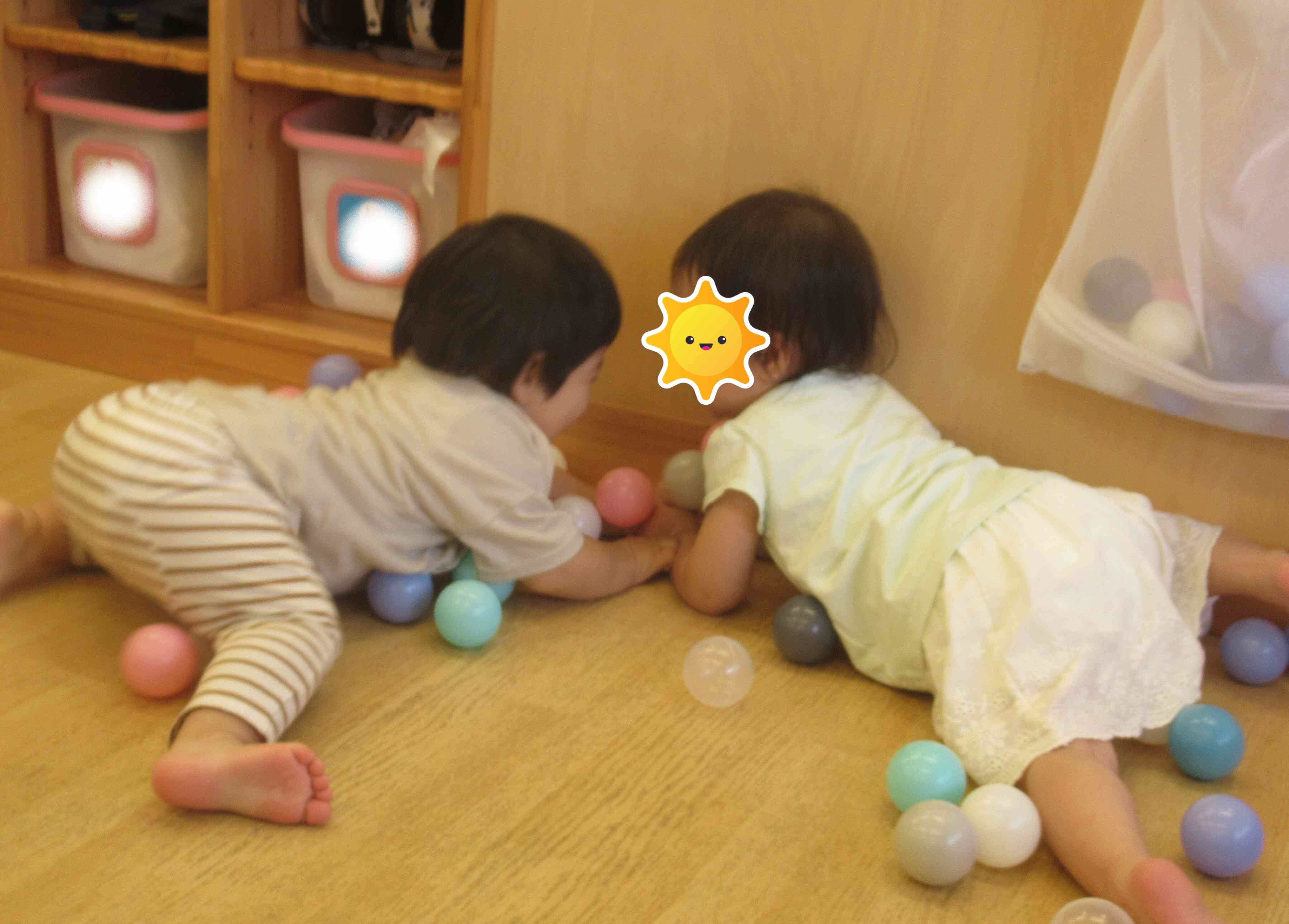 きゃー！たのしいー！