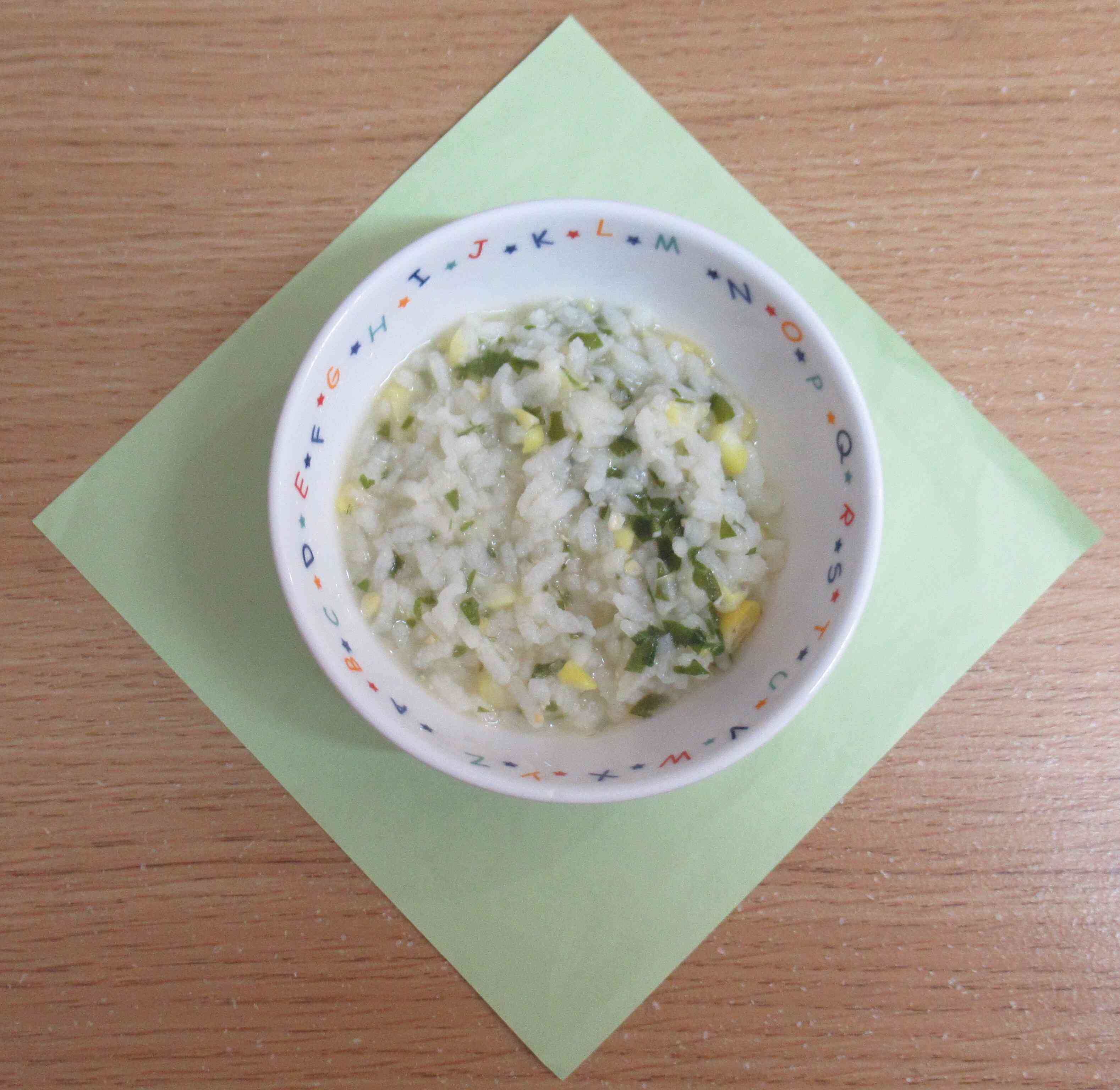 8月16日の後期離乳食のおやつ