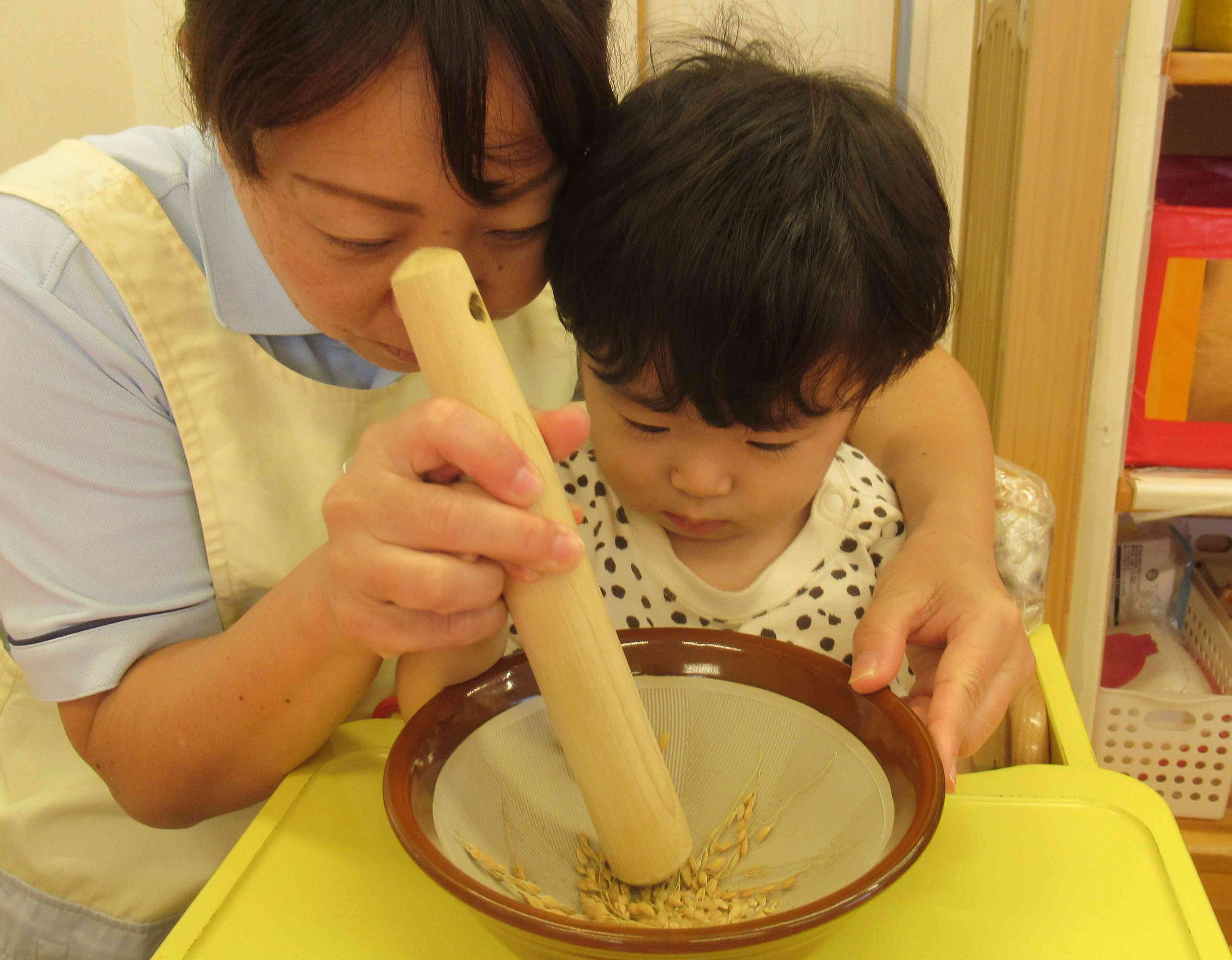 先生と一緒にぐるぐる～！