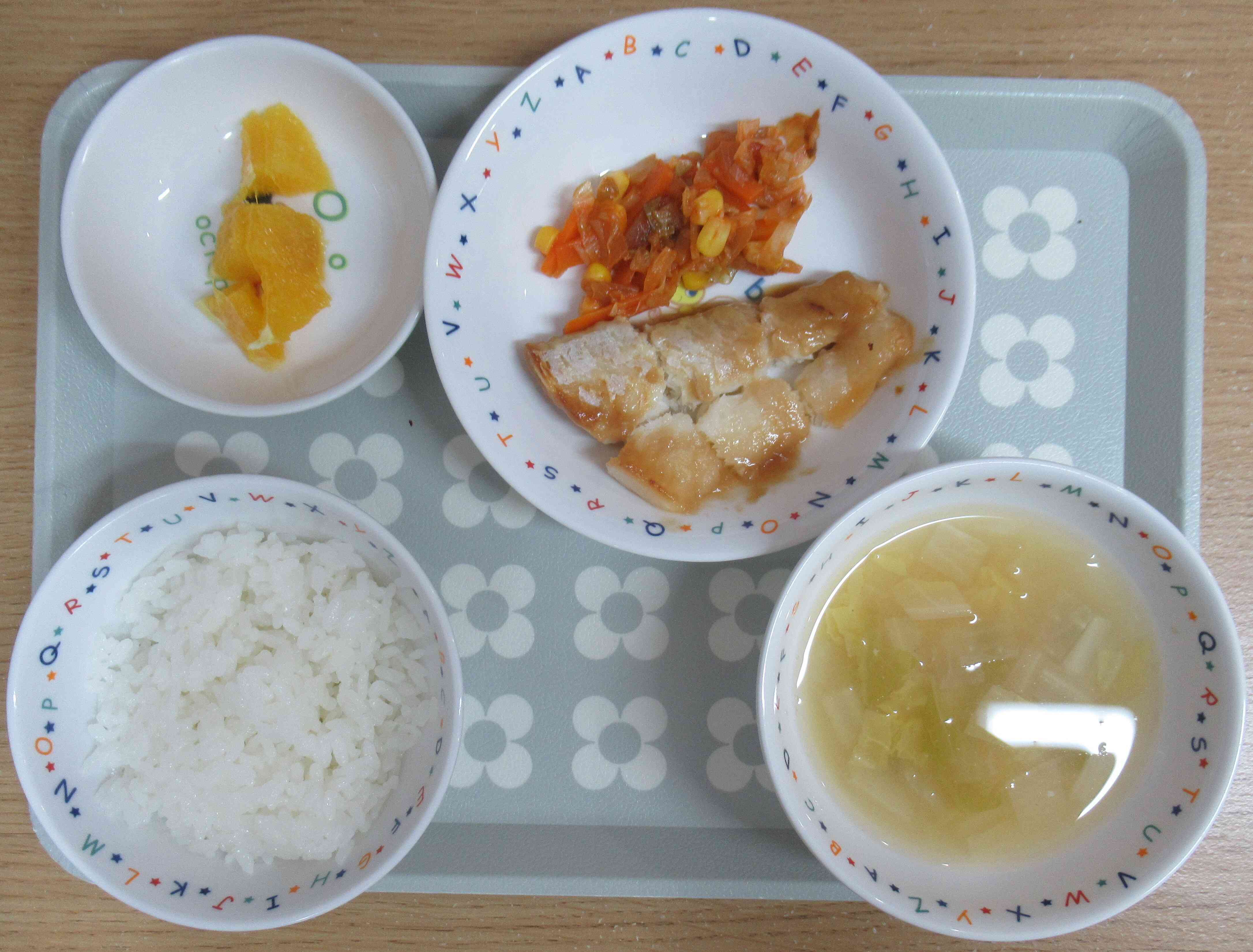 10月25日の給食