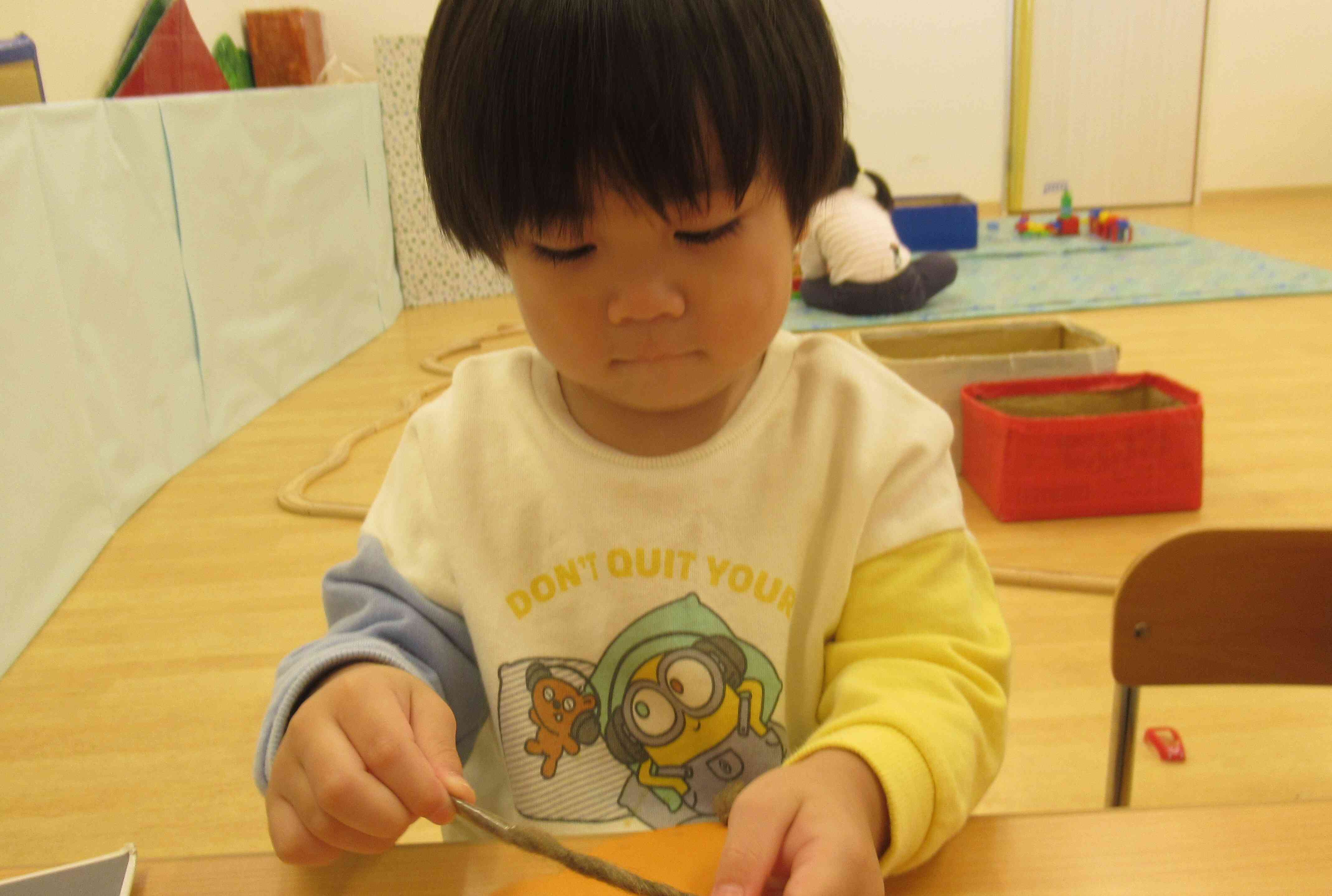 ぼくも完成したよ♪