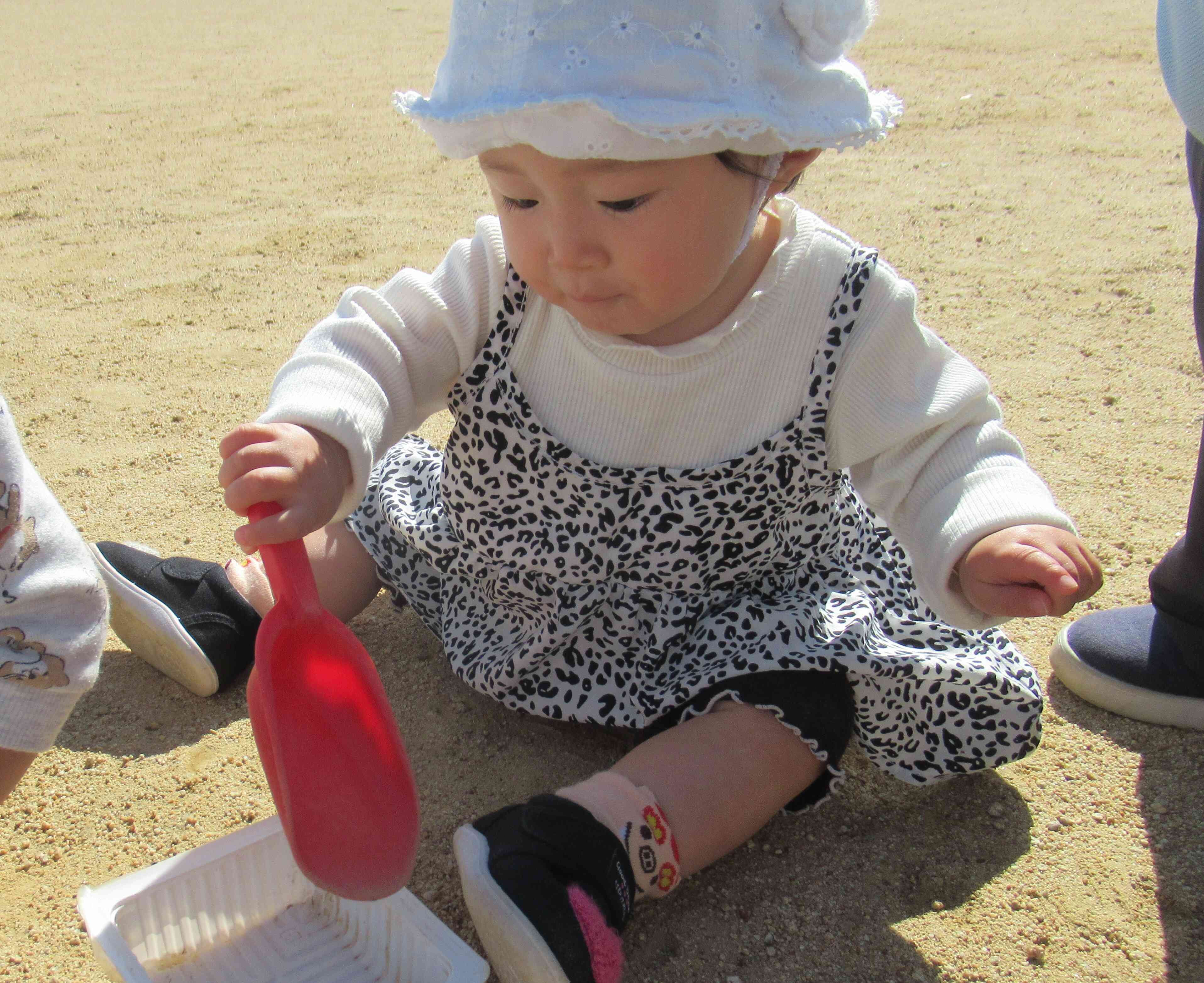 まったり砂遊び☆