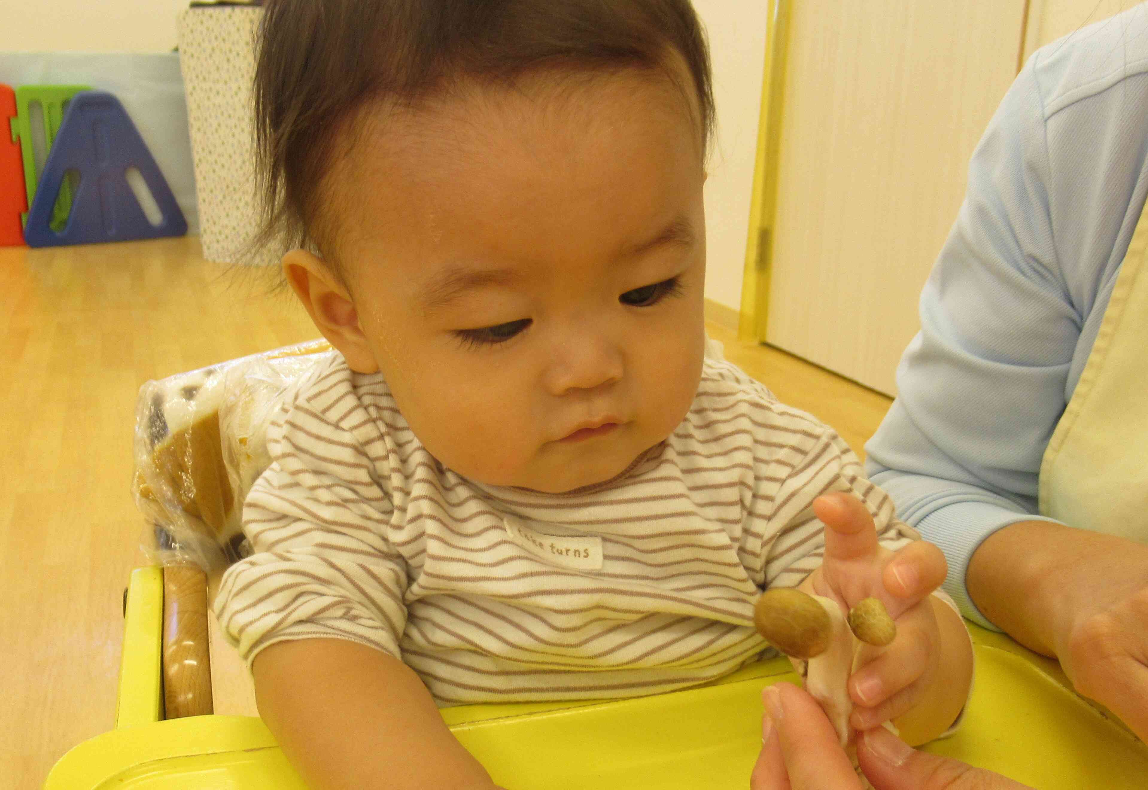 ぼくも初めて触るよ！