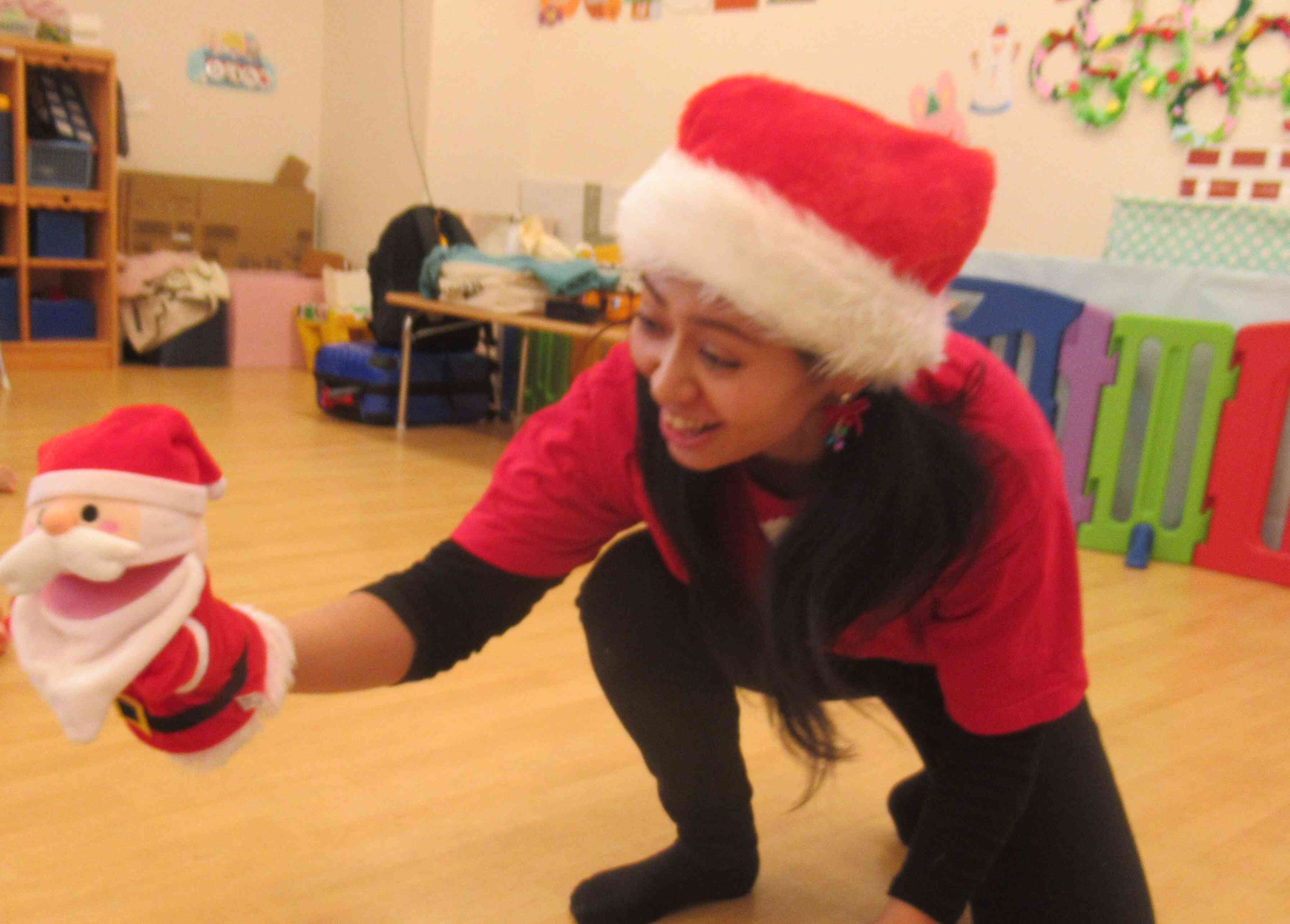 クリスマスの英語遊びをしたよ♪