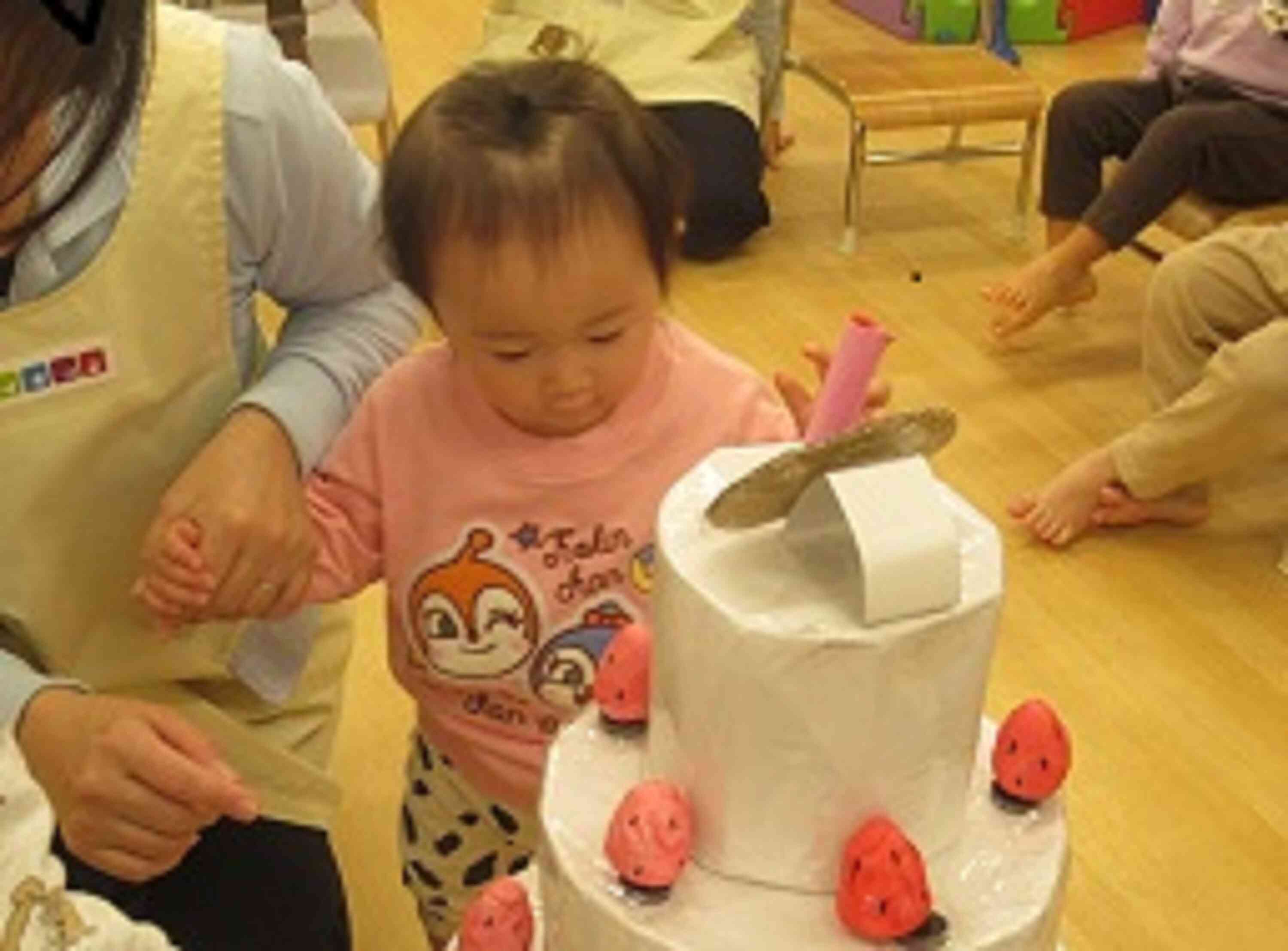 ケーキを作るよ♪