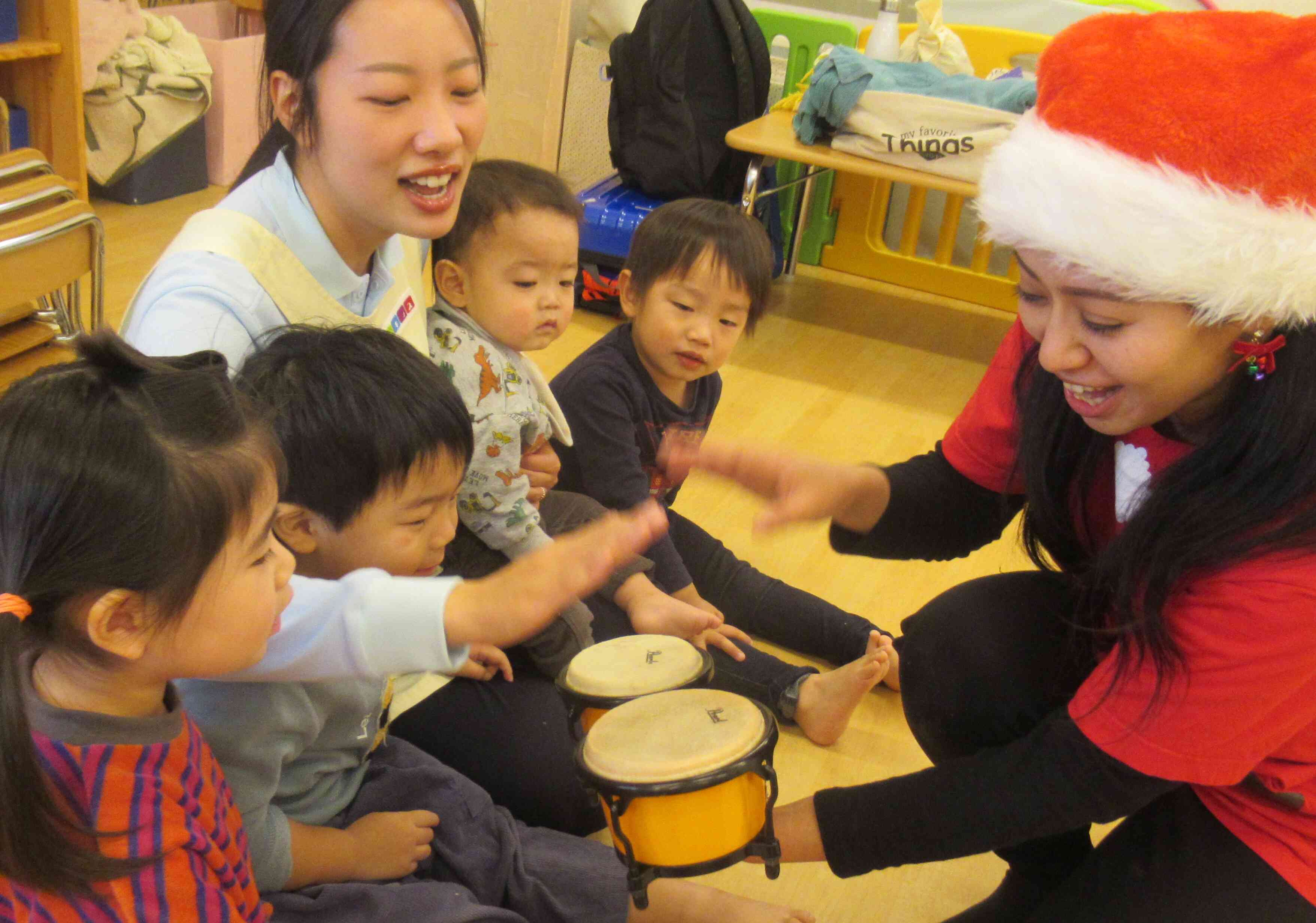 ボンゴでお名前呼びできたね♪