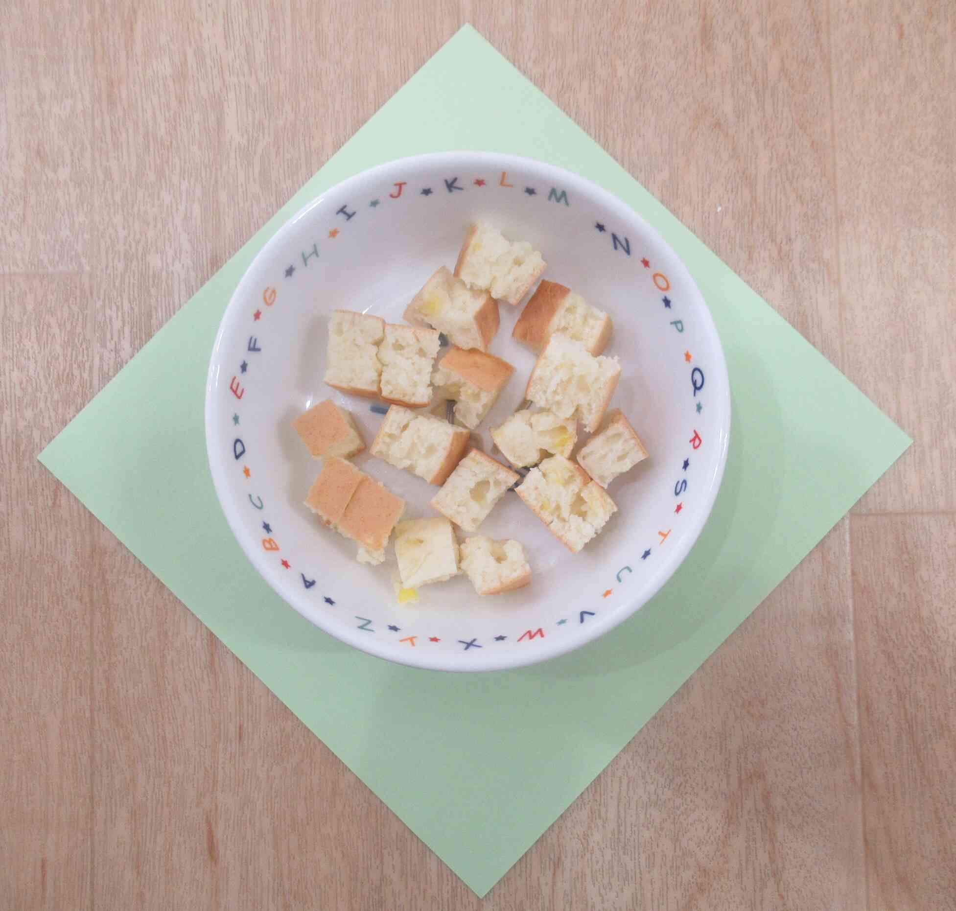 1月29日の後期離乳食おやつ