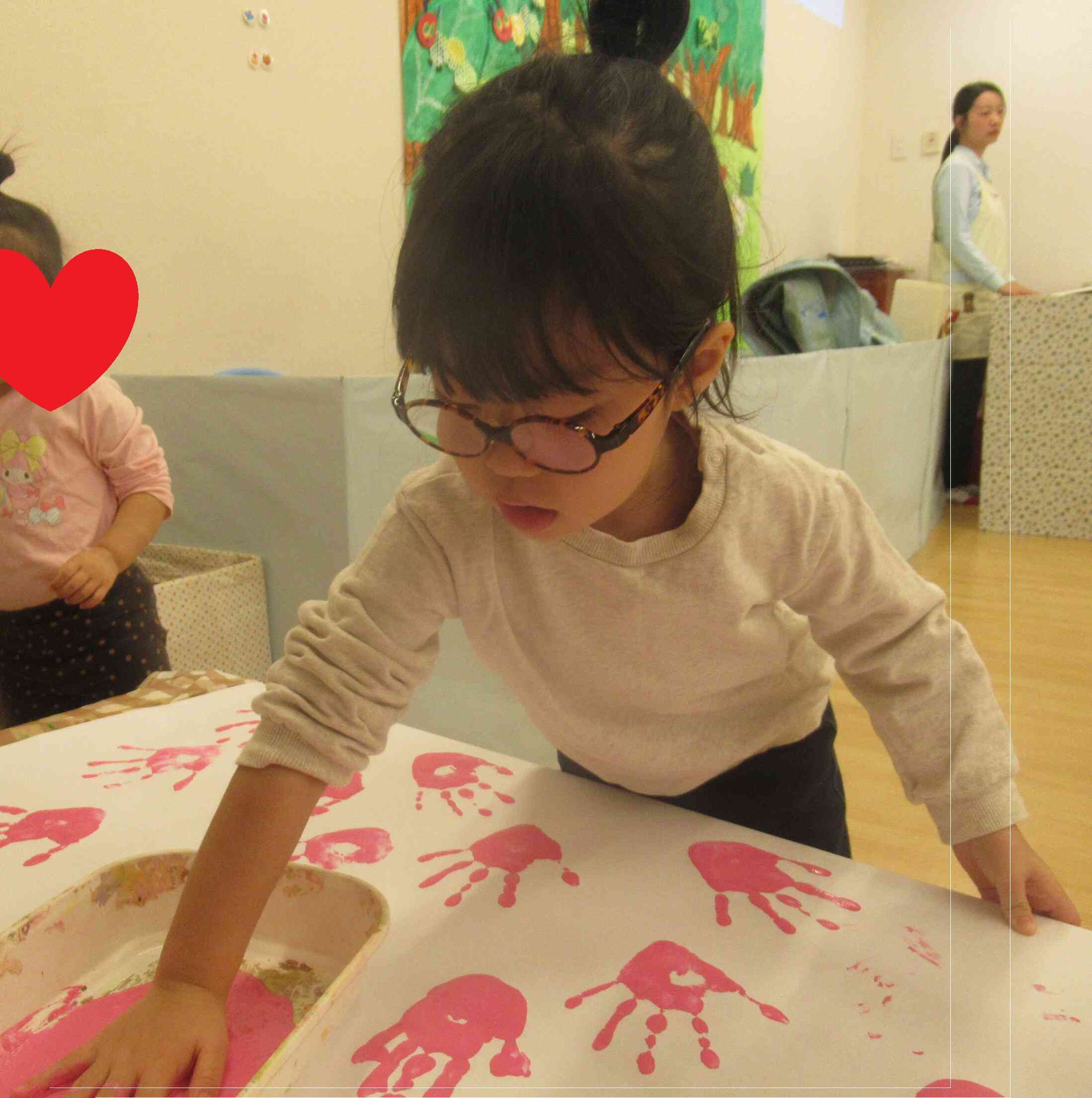 ハンドペインティング(うさぎ組)