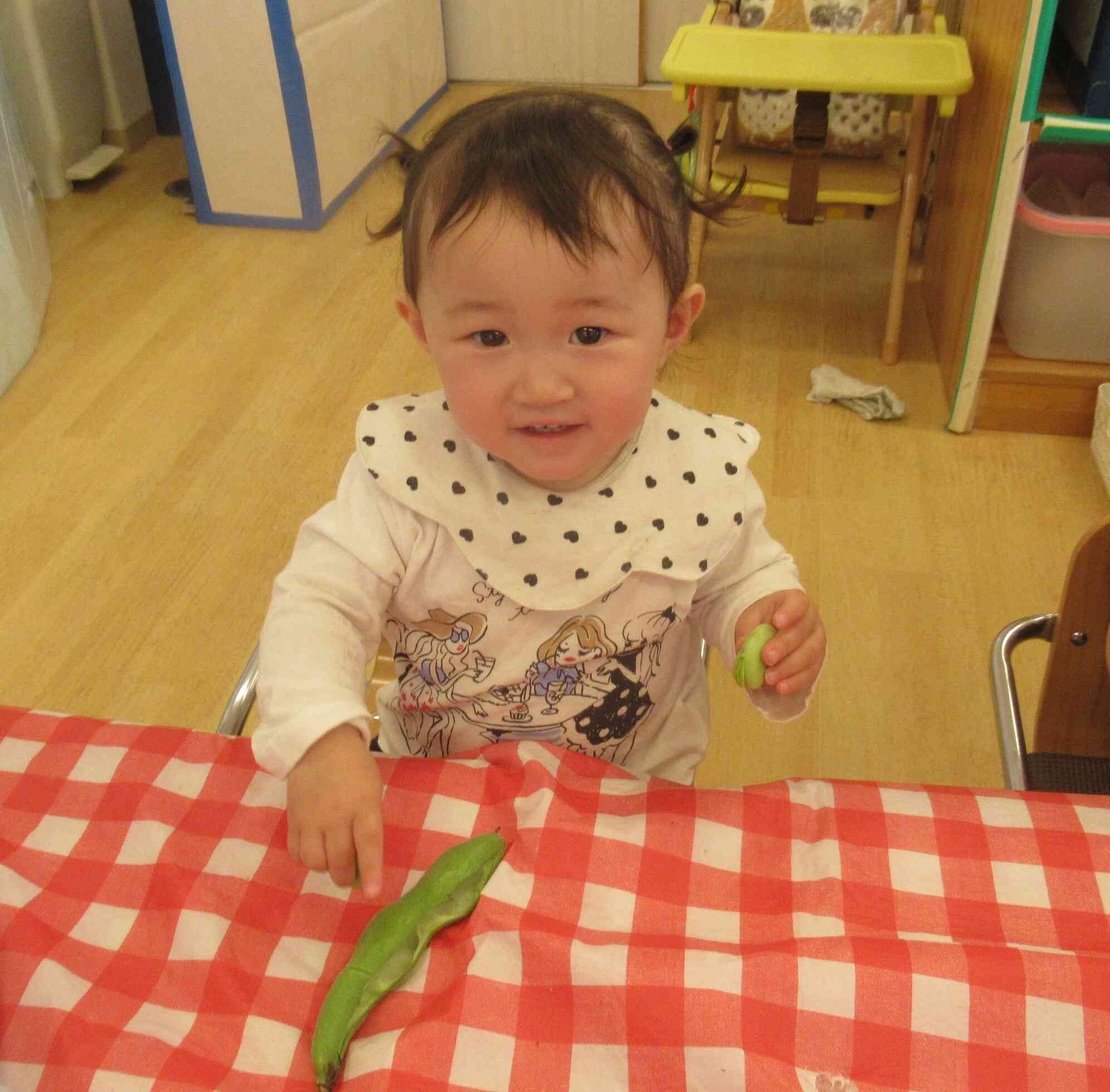 豆の食育をしたよ☆