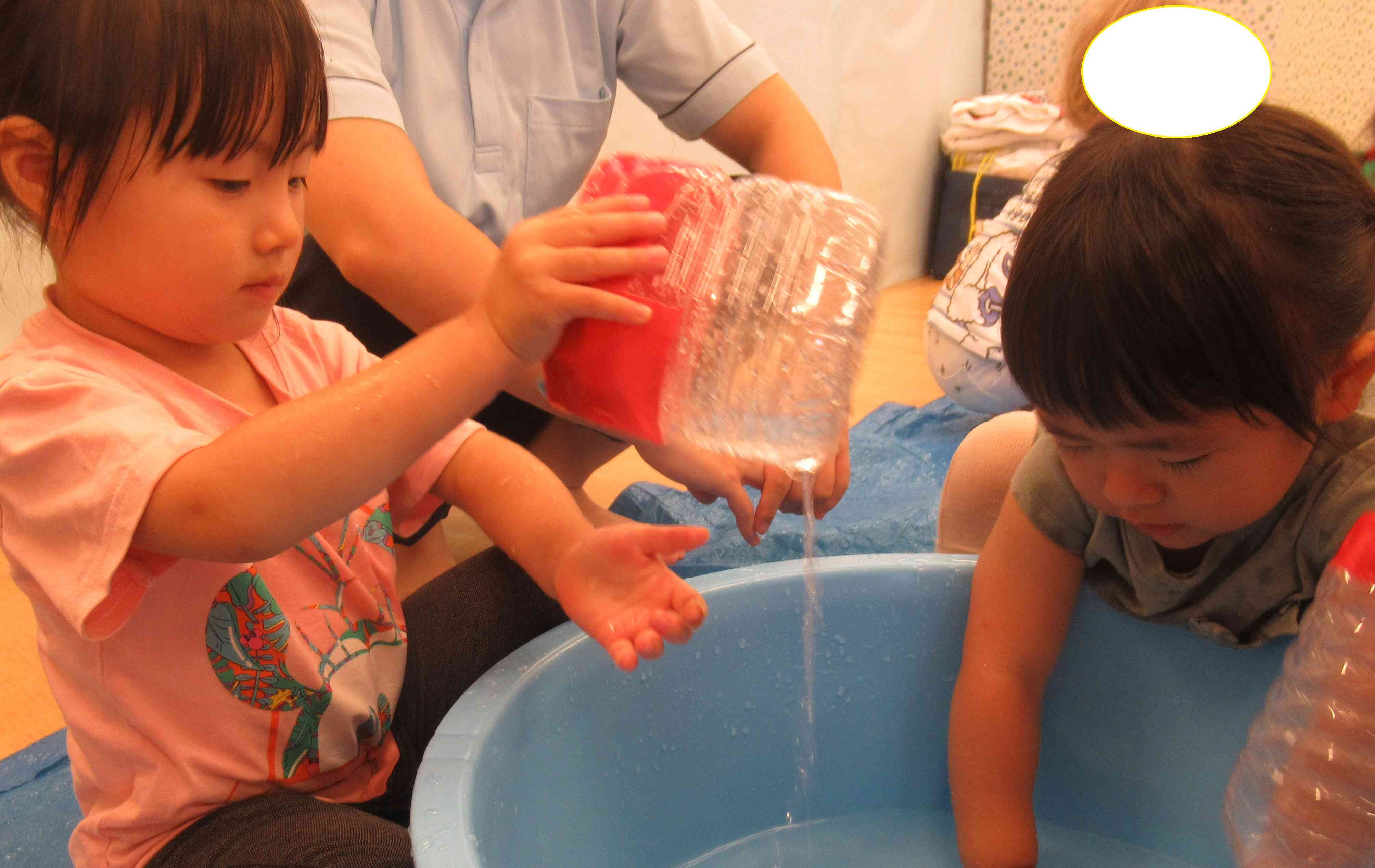 楽しいお水遊び♪（うさぎ組）