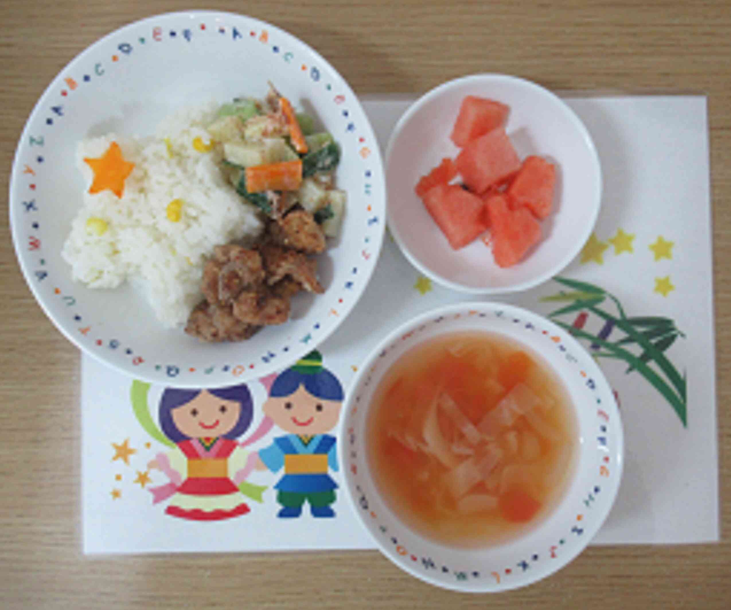 7月7日の給食