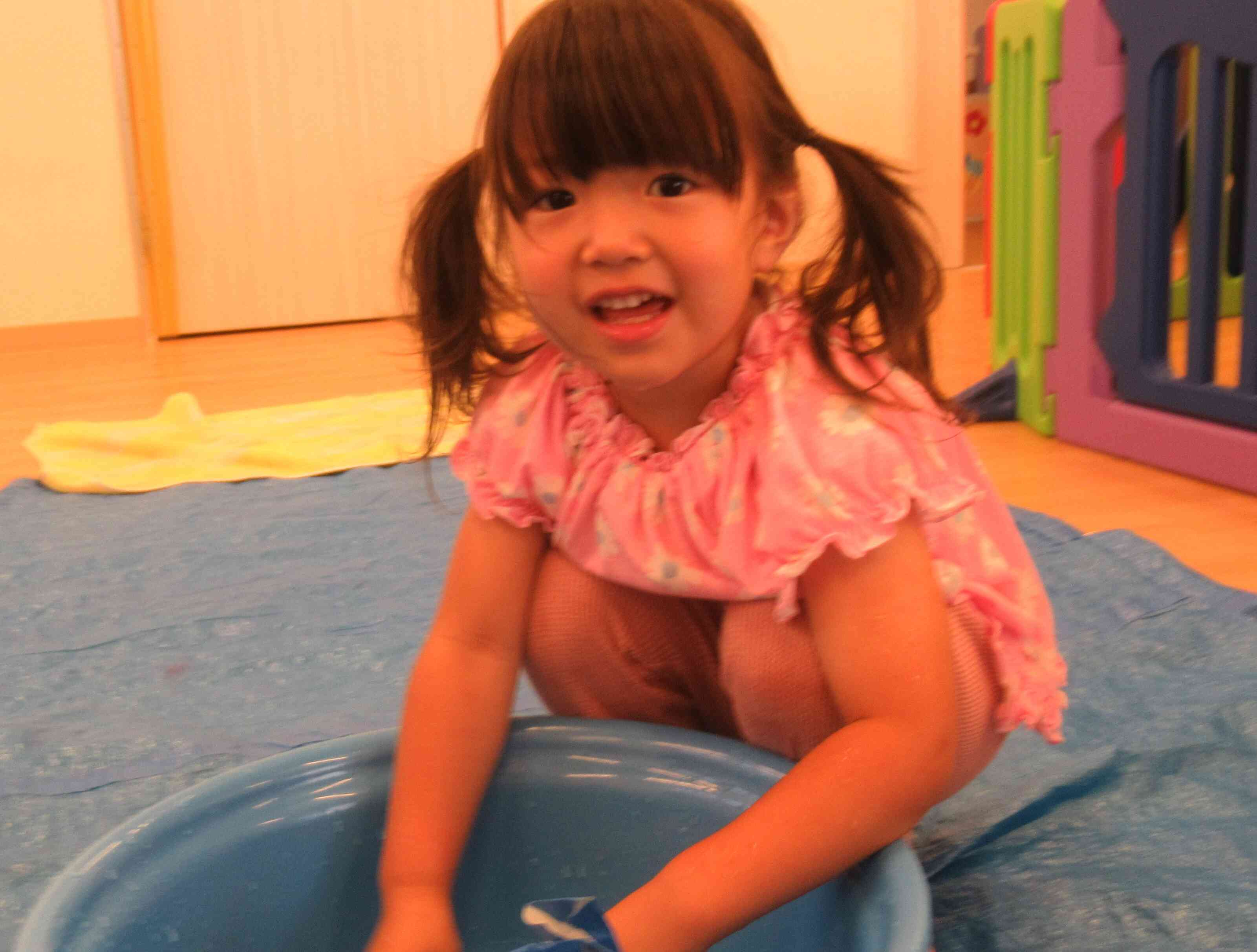 ひんやりして気持ちいい～♪