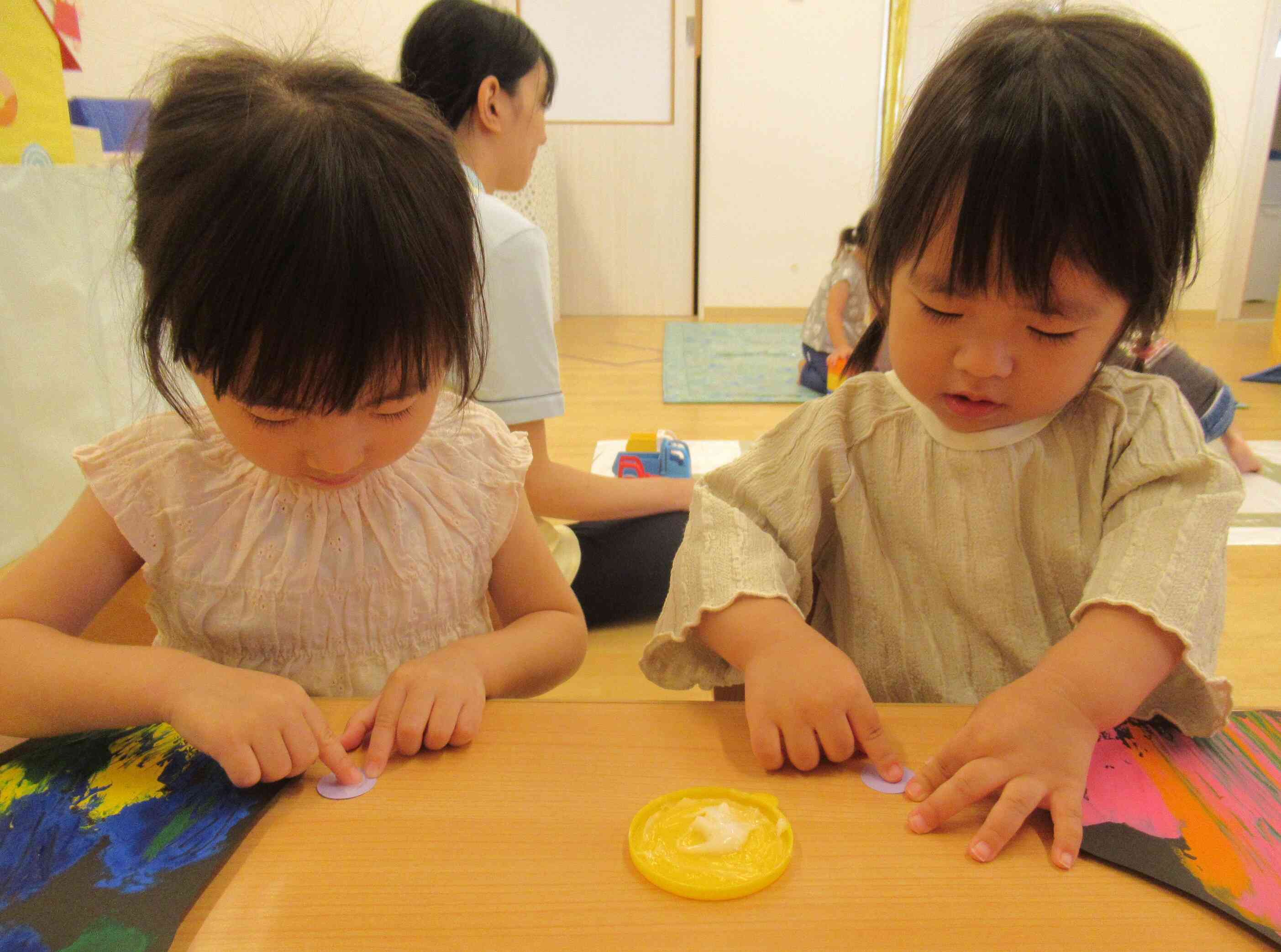 製作をしました!(2歳児うさぎ組)