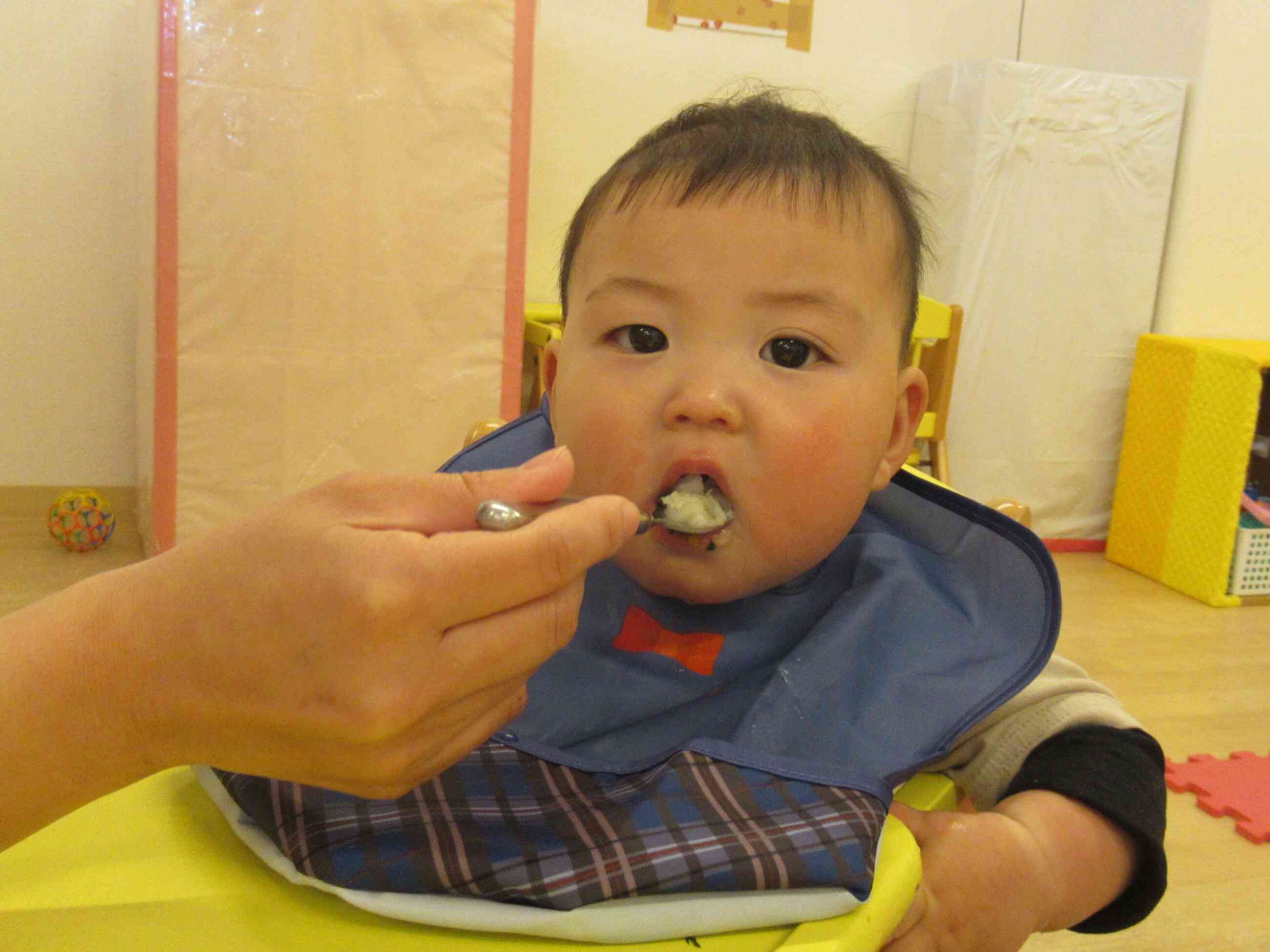 給食も食べたよ！